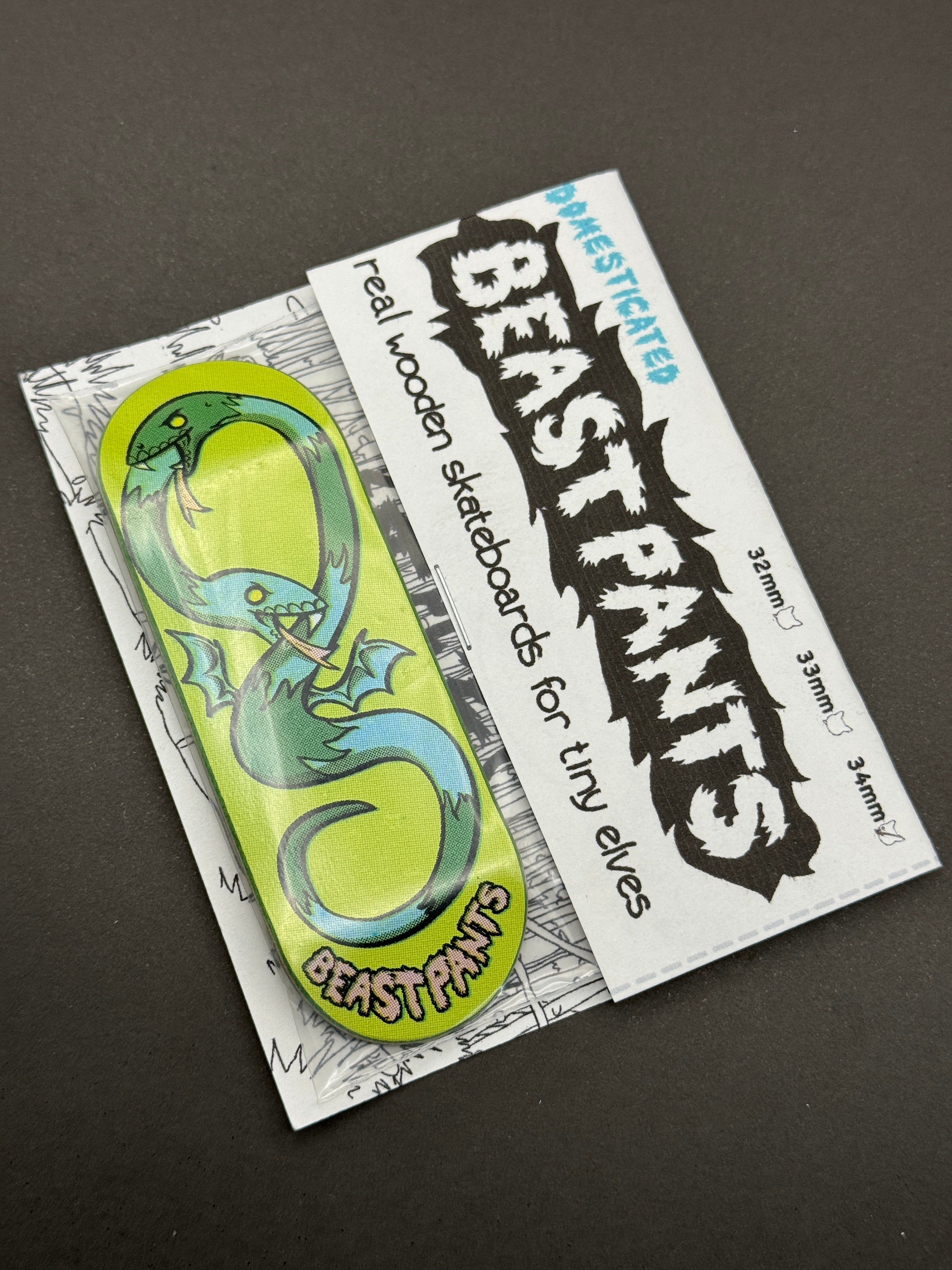 Beastpants Domesticated 33mm & 34mm Dragon Graphic - Mint