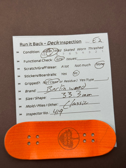 Berlinwood 33.3mm Classic - Fresh