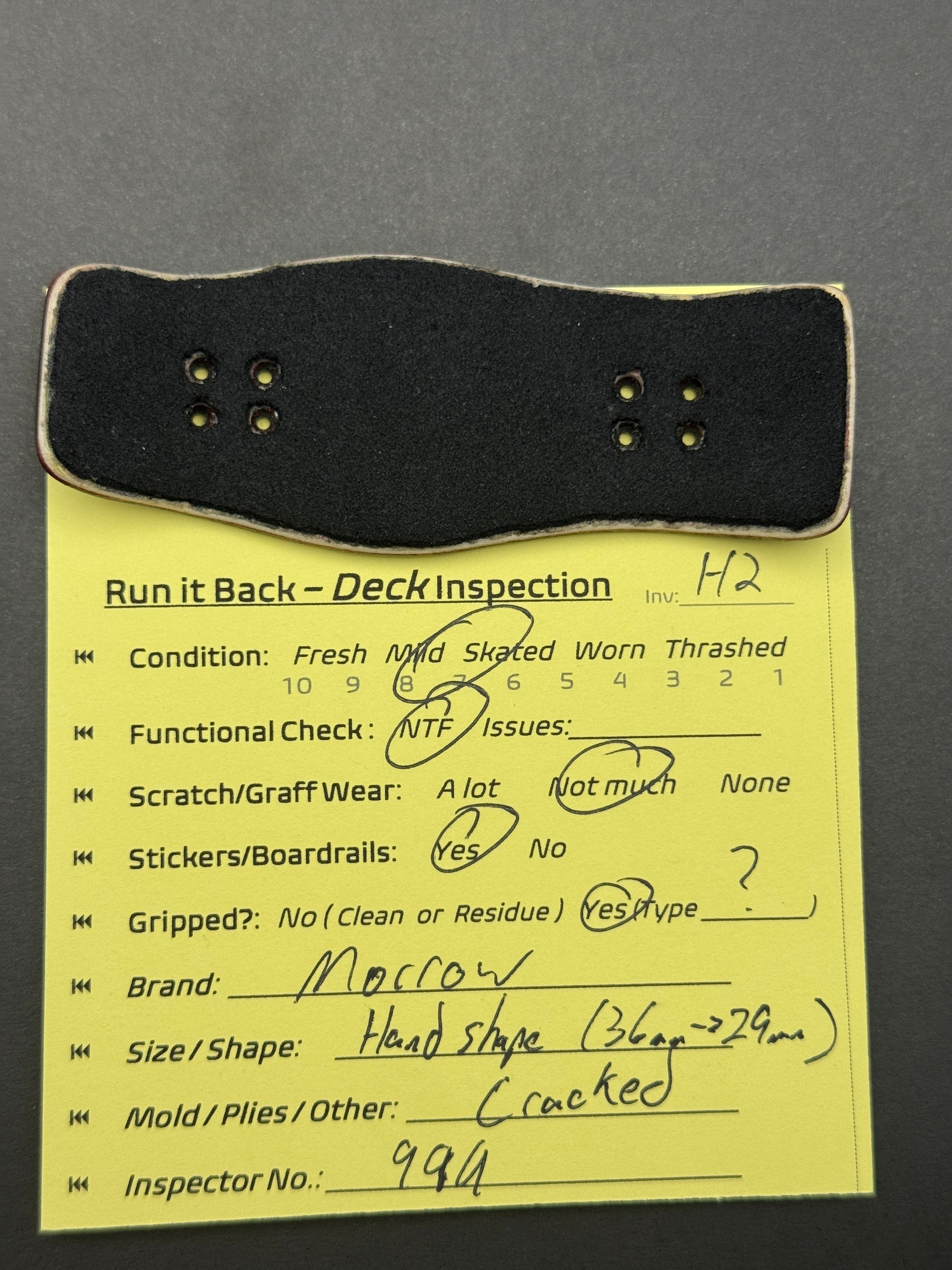 Morrow Hand Shape Cracked - Mild