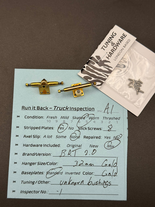 BRT 2.0 32mm Gold - Skated