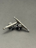 Deli Trux 34mm Chrome/Black - Skated