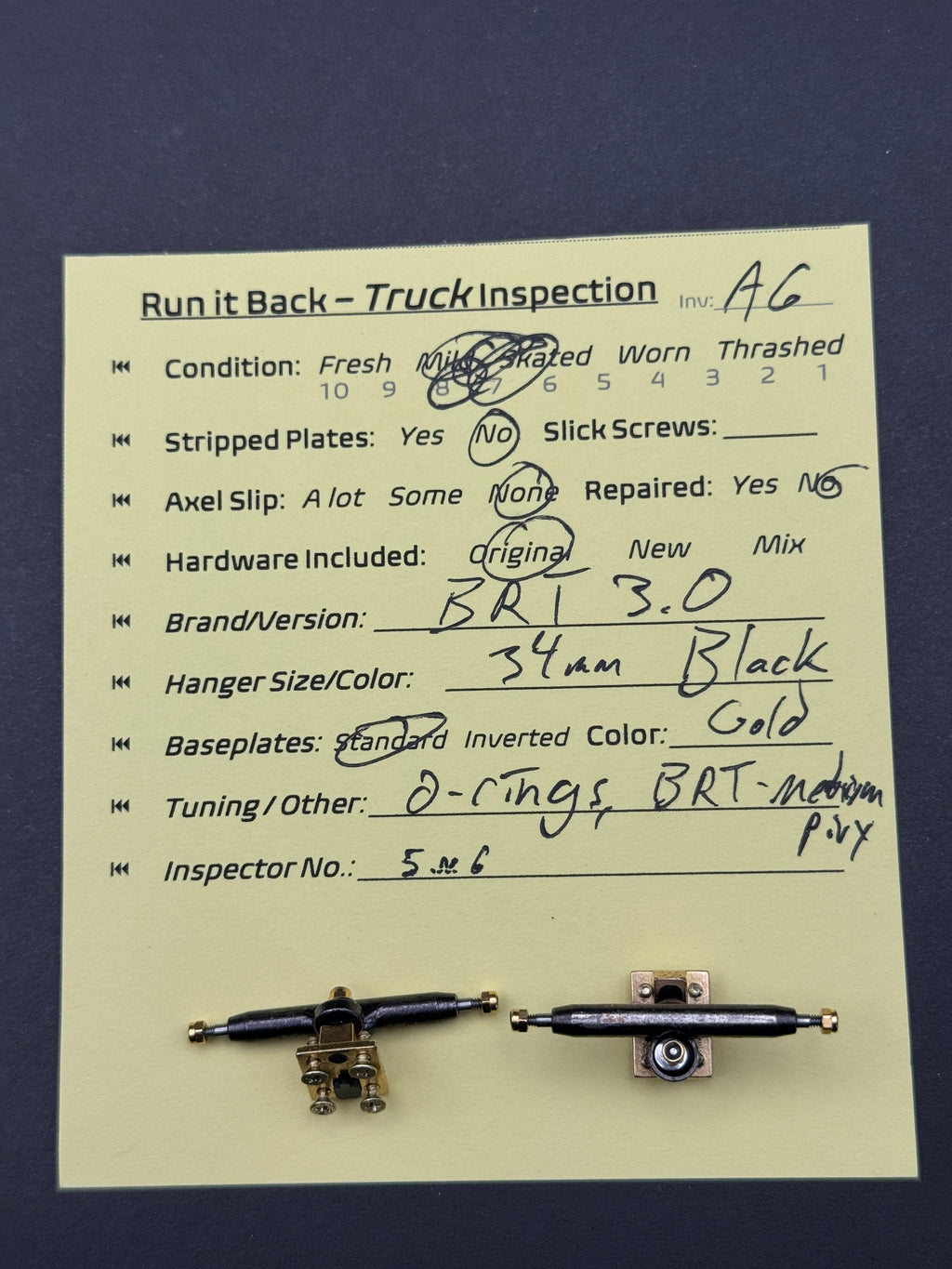 BRT 3.0 34mm Black/Gold - Mild