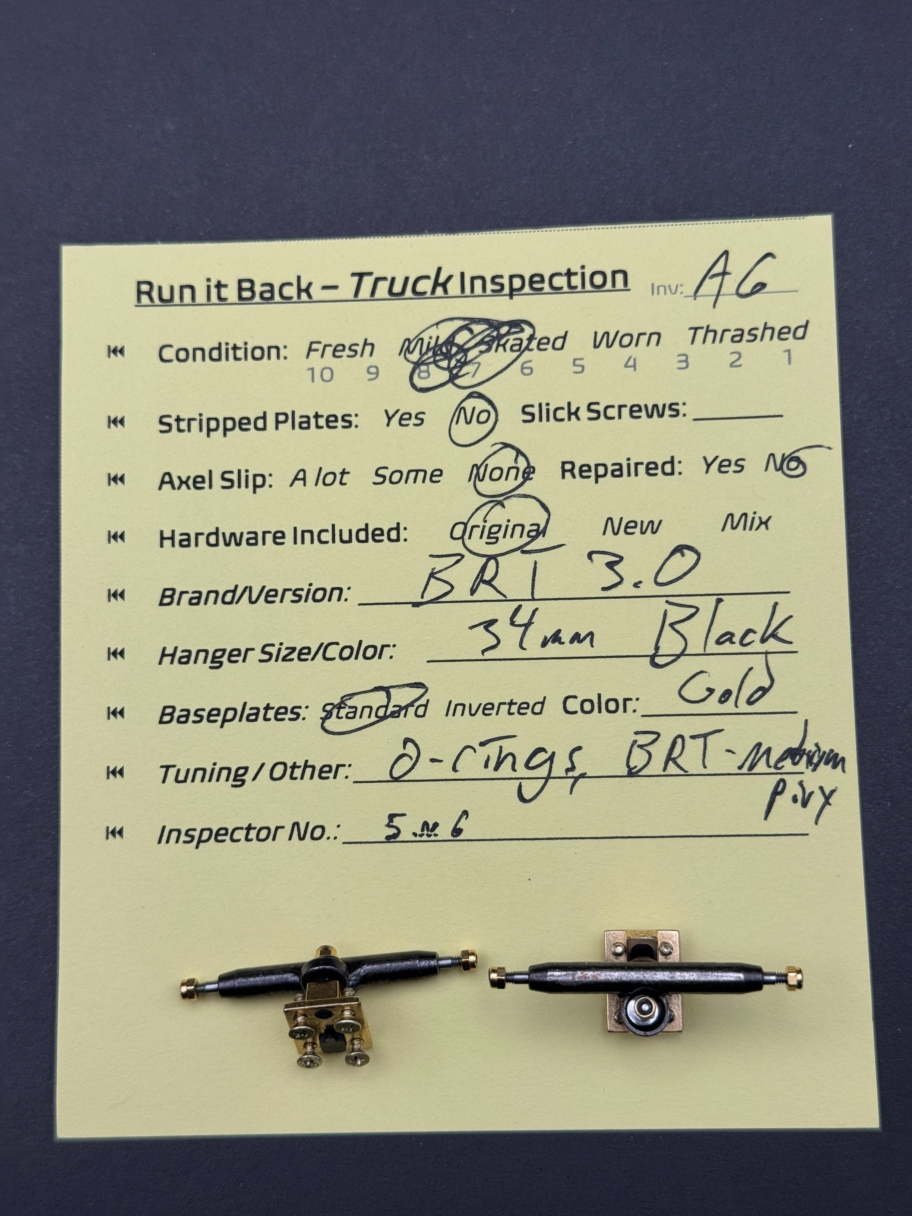 BRT 3.0 34mm Black/Gold - Mild