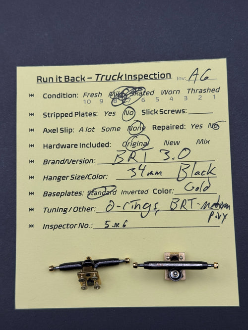 BRT 3.0 34mm Black/Gold - Mild