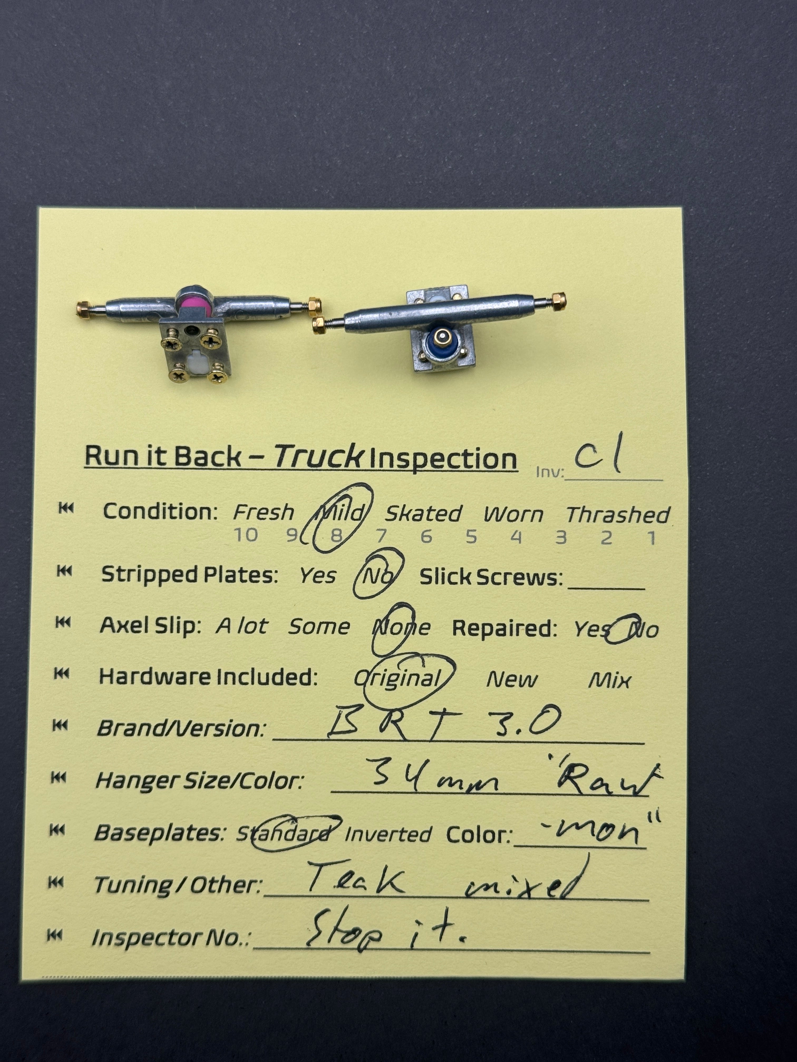 BRT 3.0 34mm Raw-mon - Mild