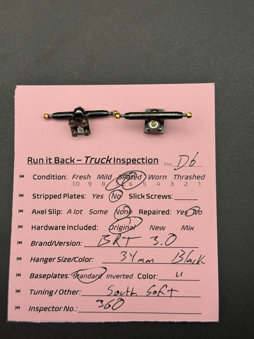 BRT 3.0 34mm Black - Skated