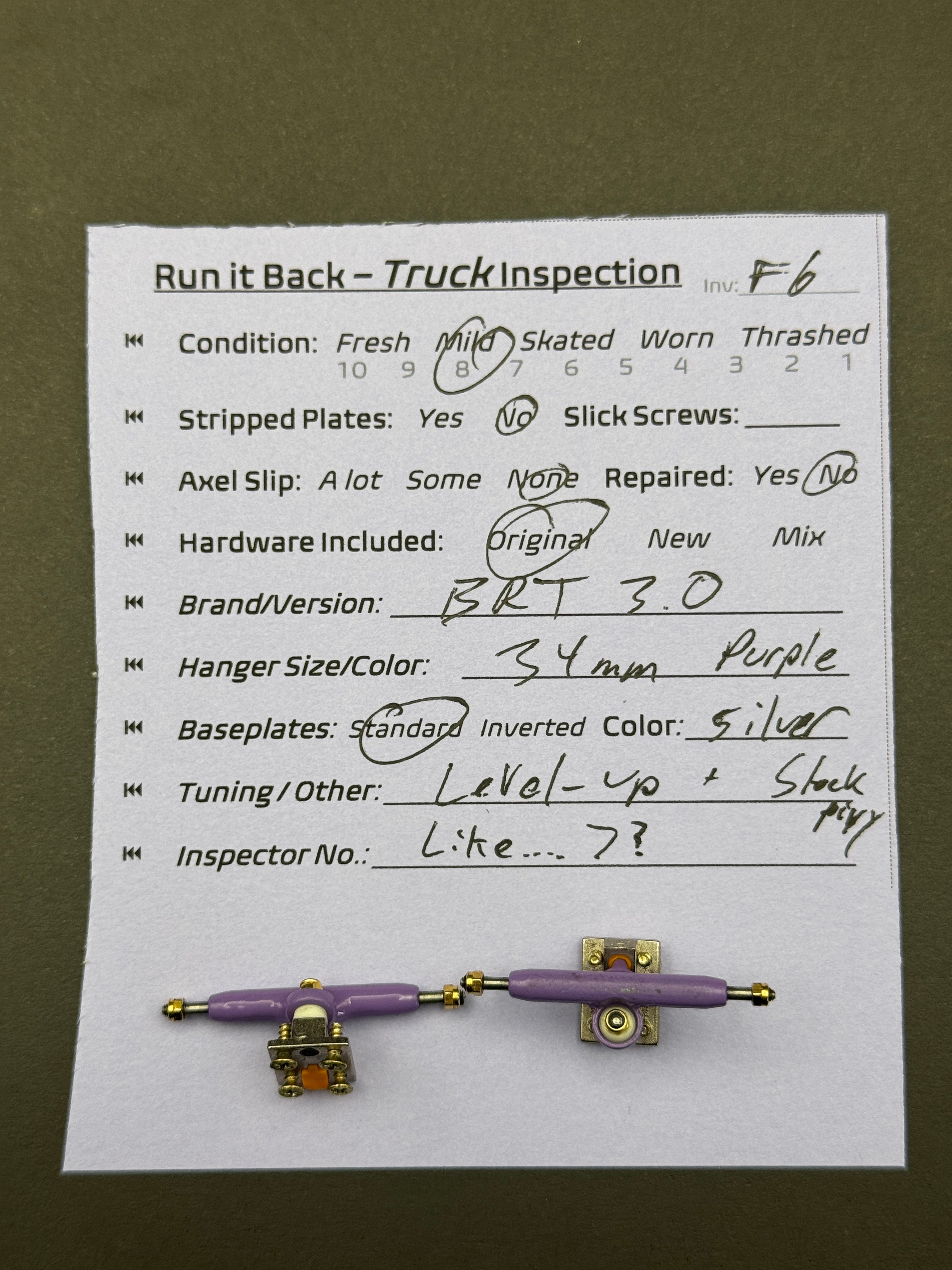 BRT 3.0 34mm Purple/Silver - Mild