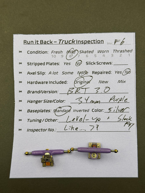 BRT 3.0 34mm Purple/Silver - Mild