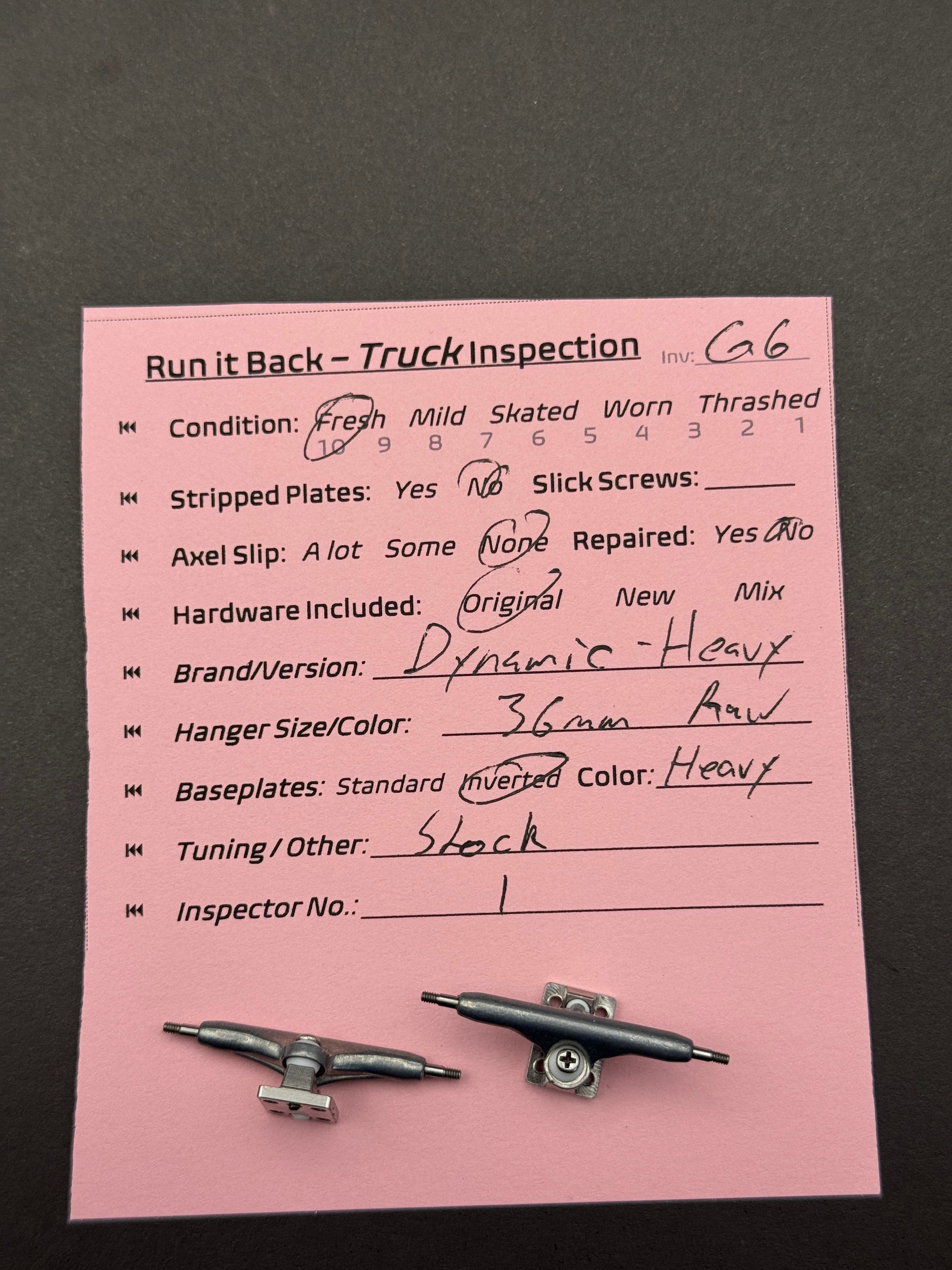 Dynamic Heavy 36mm Raw - Fresh