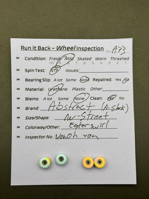 Abstract (A-Stock) Nu-Street Easter Swirl - Mild