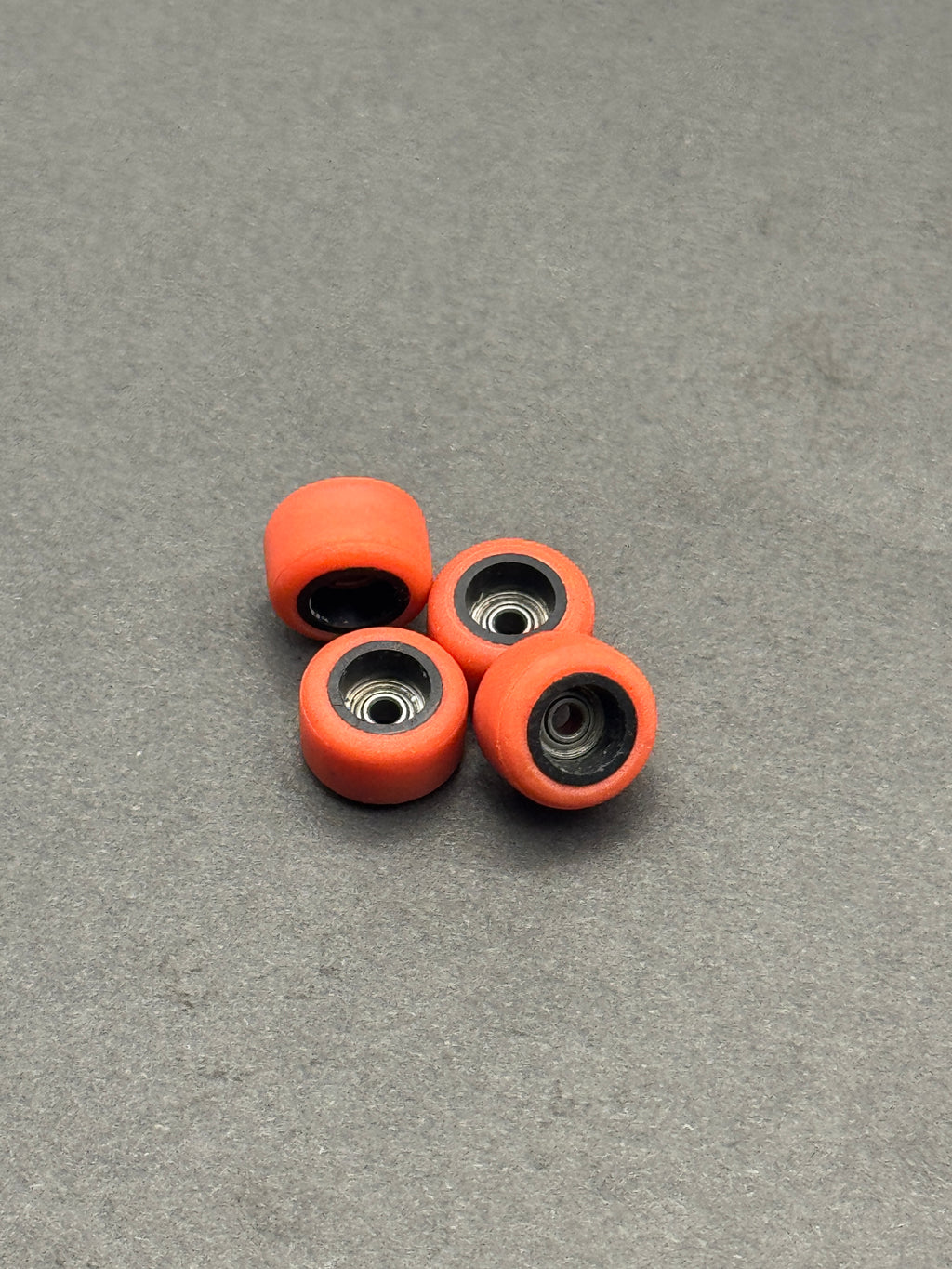 Flatface x Oak V2 Dual Duro Black Core Red Urethane - Skated