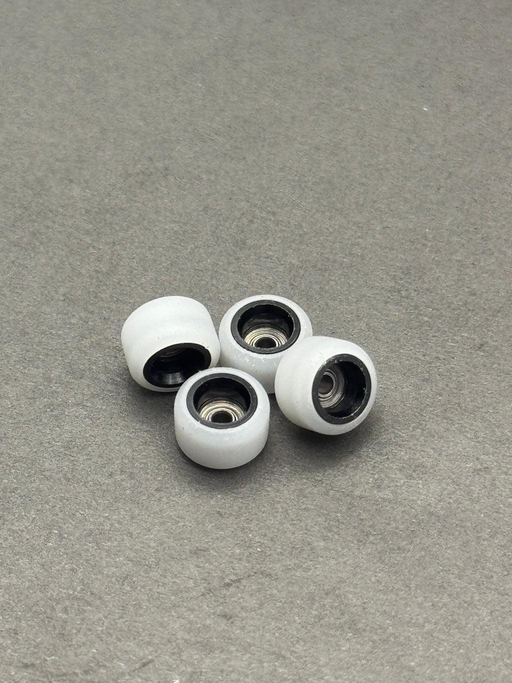 Flatface Dual Duro White/Black - Skated