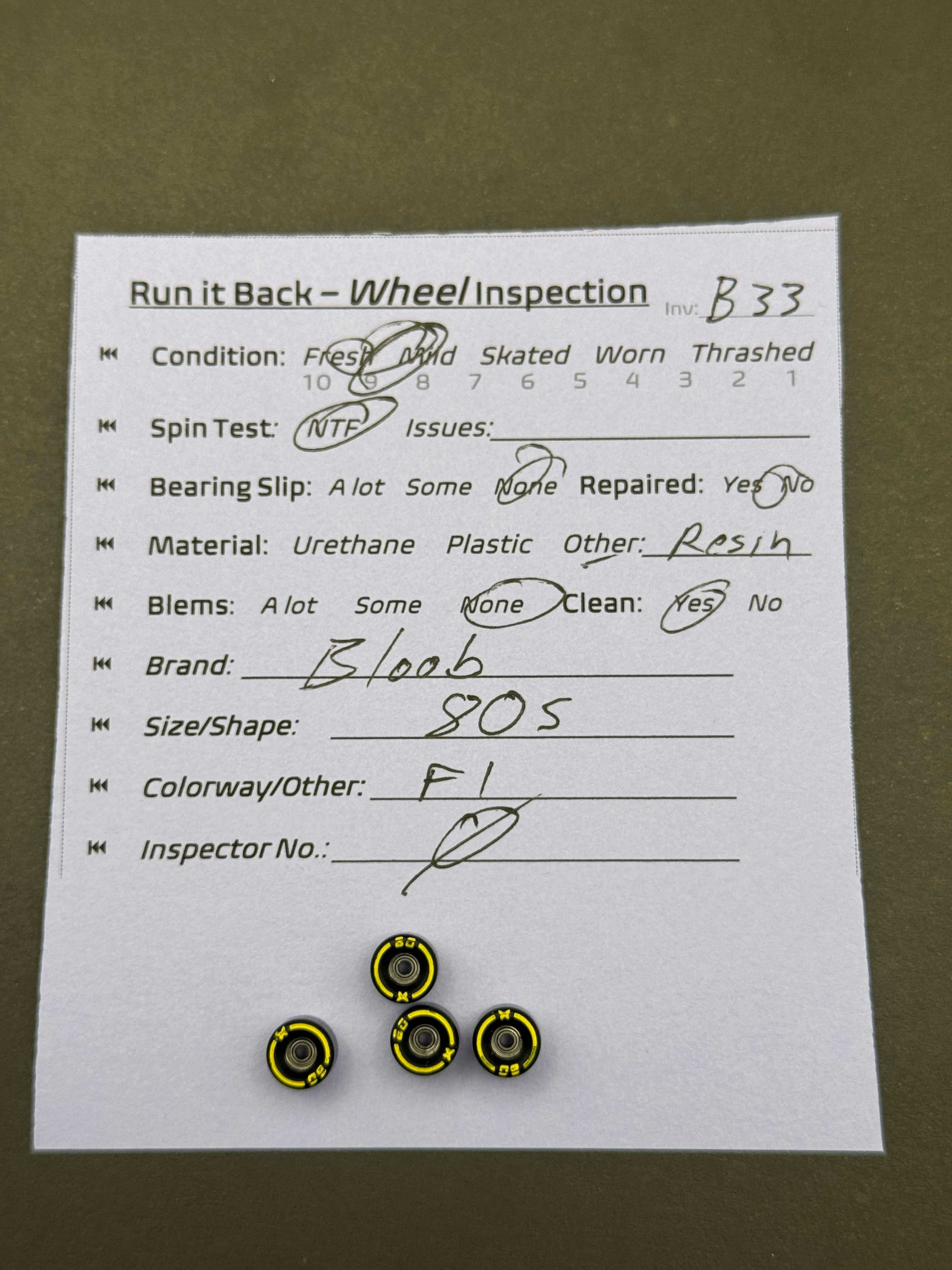 Bloob 80s F1 - Fresh