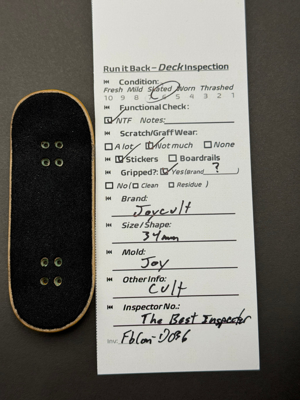 Joycult 34mm - Skated