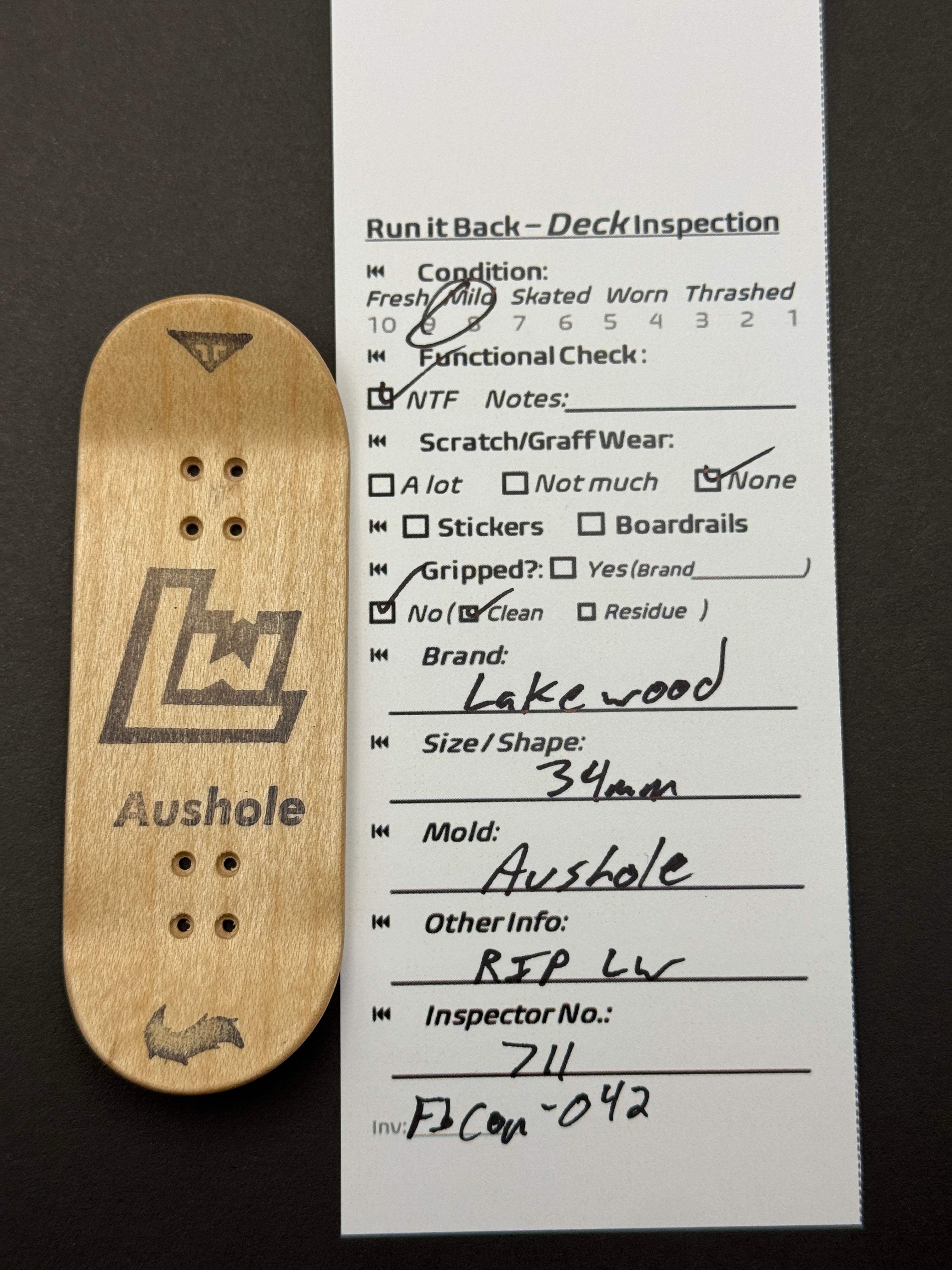 Lakewood 34mm Aushole - Mild