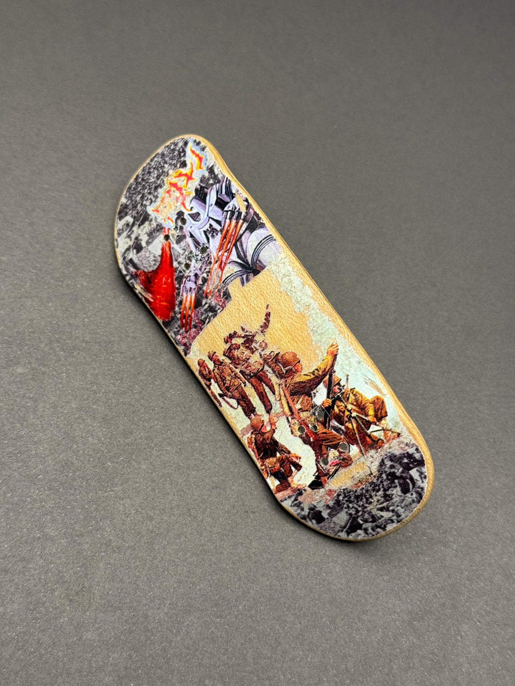 Poli Decks 34mm Boxy P4 - Skated