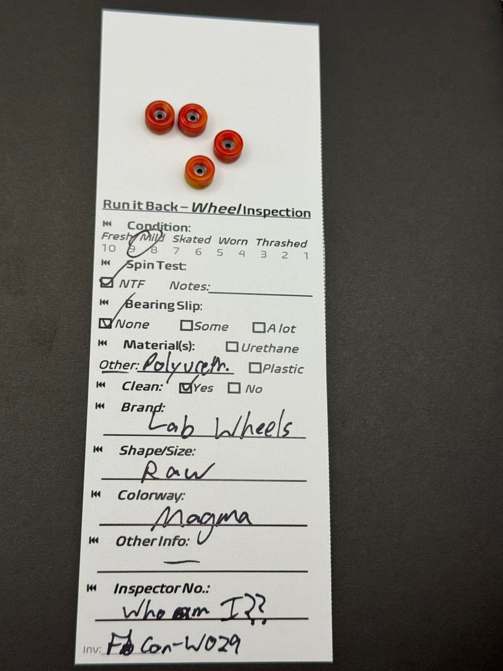 Lab Wheels Raw Magma - Mild
