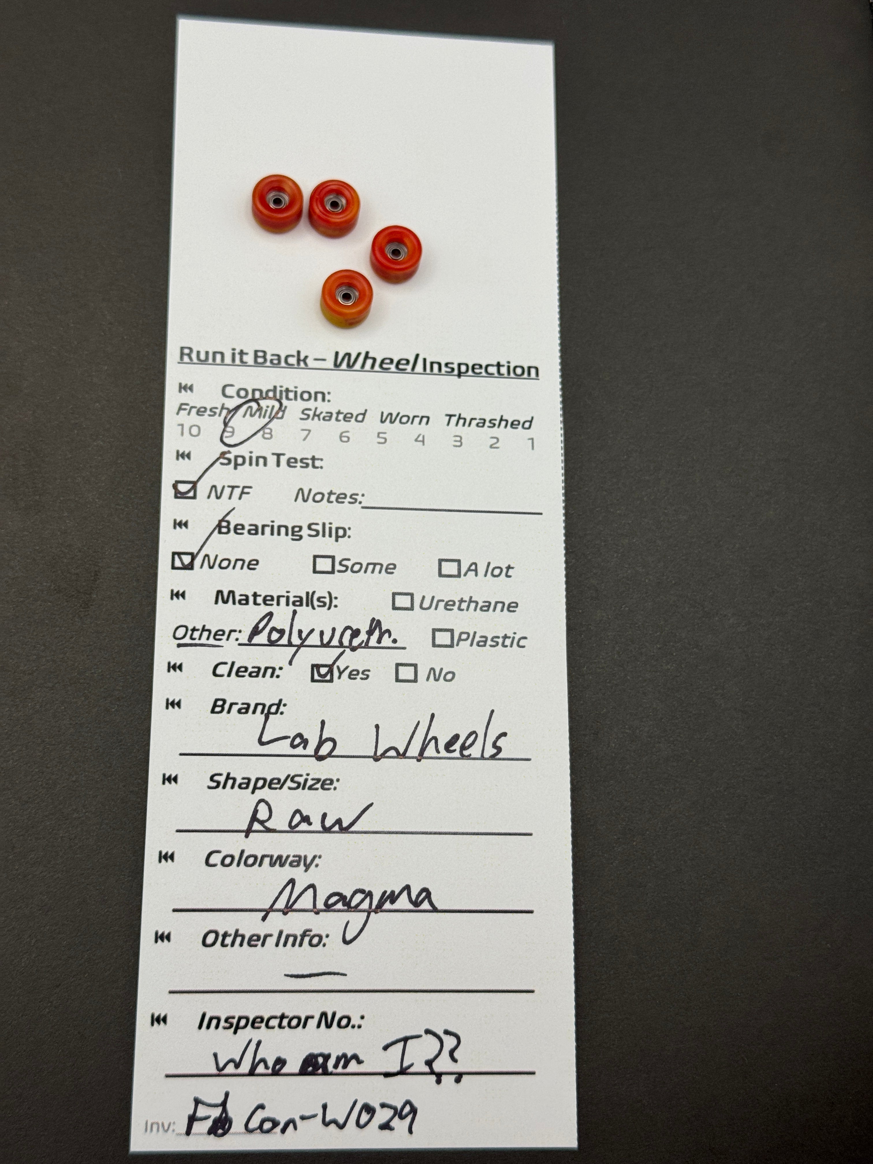 Lab Wheels Raw Magma - Mild