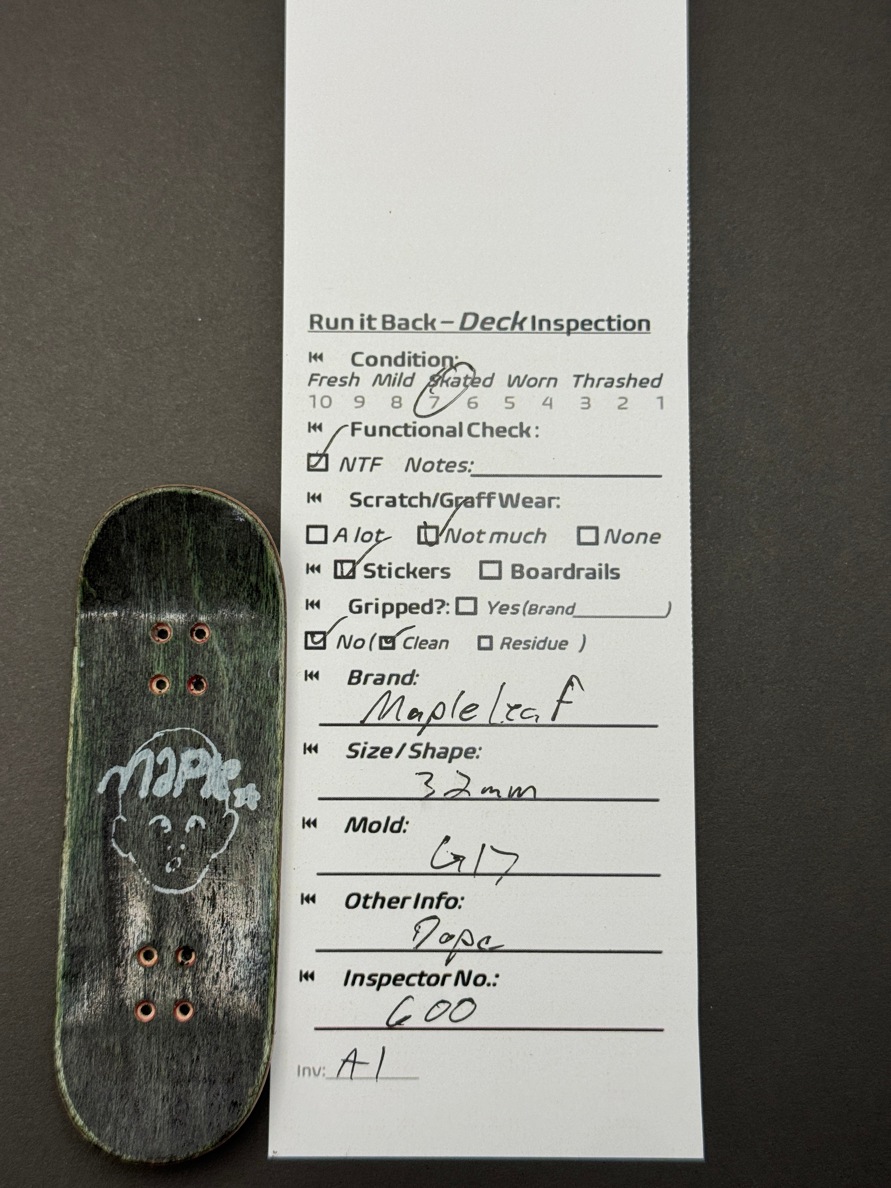 Mapleleaf 32mm G17 - Skated
