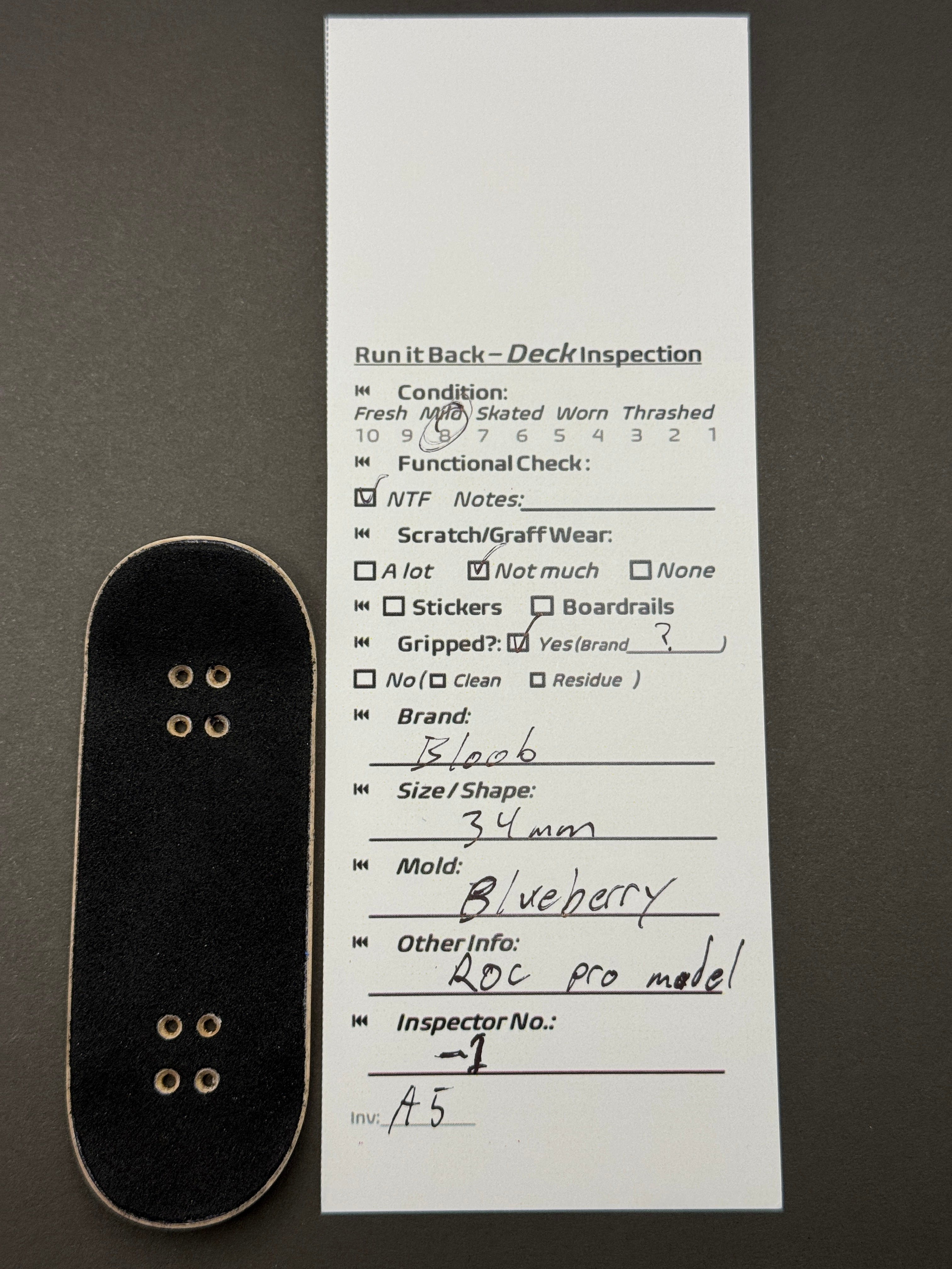 Bloob 34mm Blueberry ROC Pro - Mild