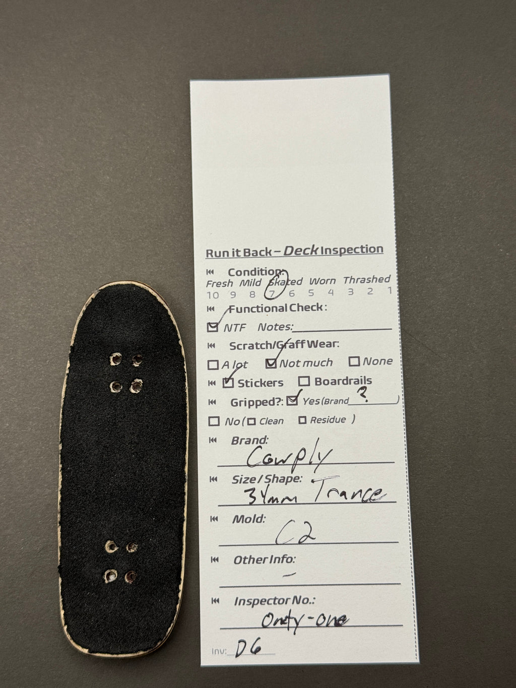 Cowply 34mm Trance C2 - Skated