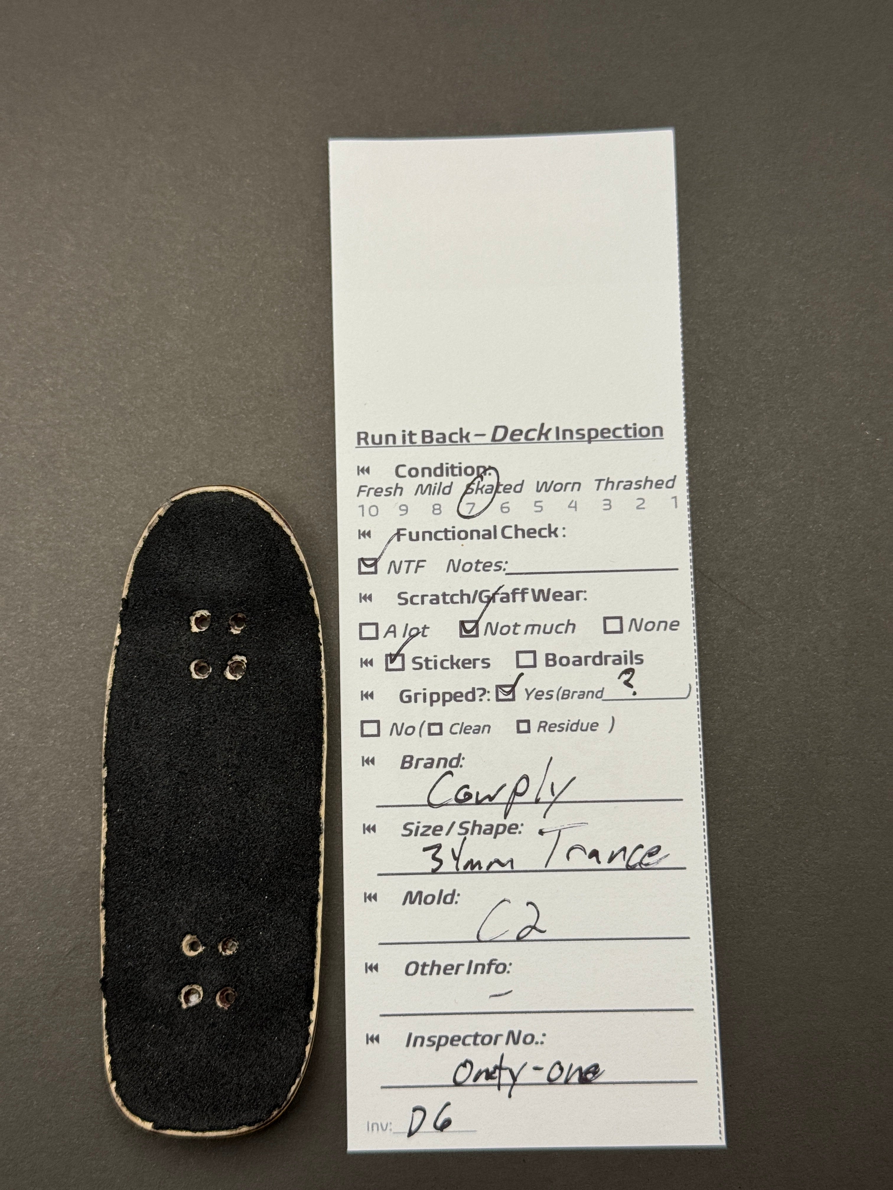 Cowply 34mm Trance C2 - Skated