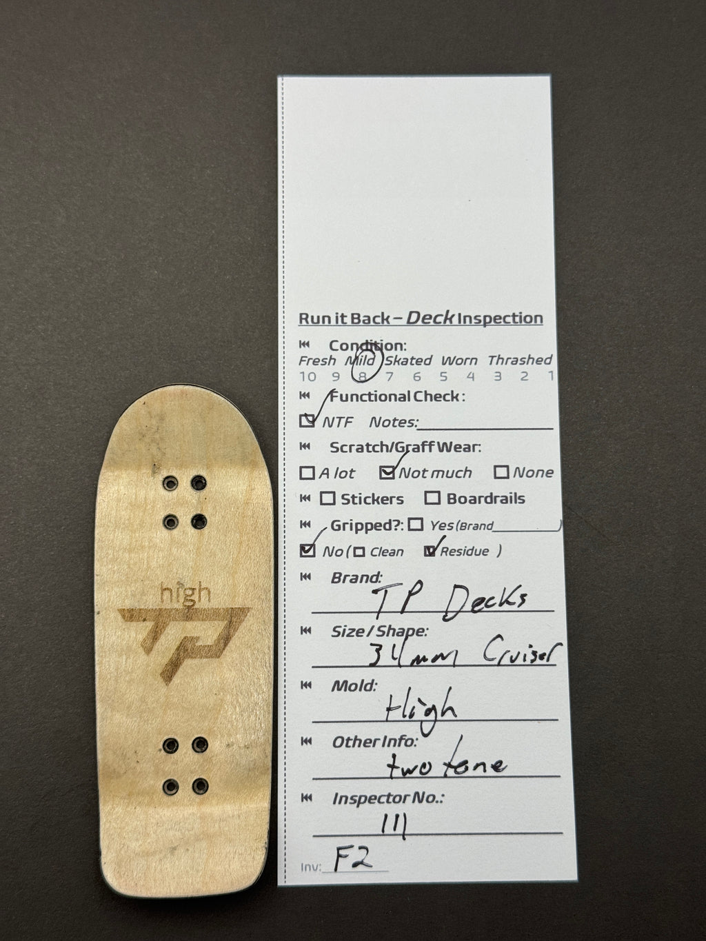 TP Decks 34mm Cruiser High - Mild