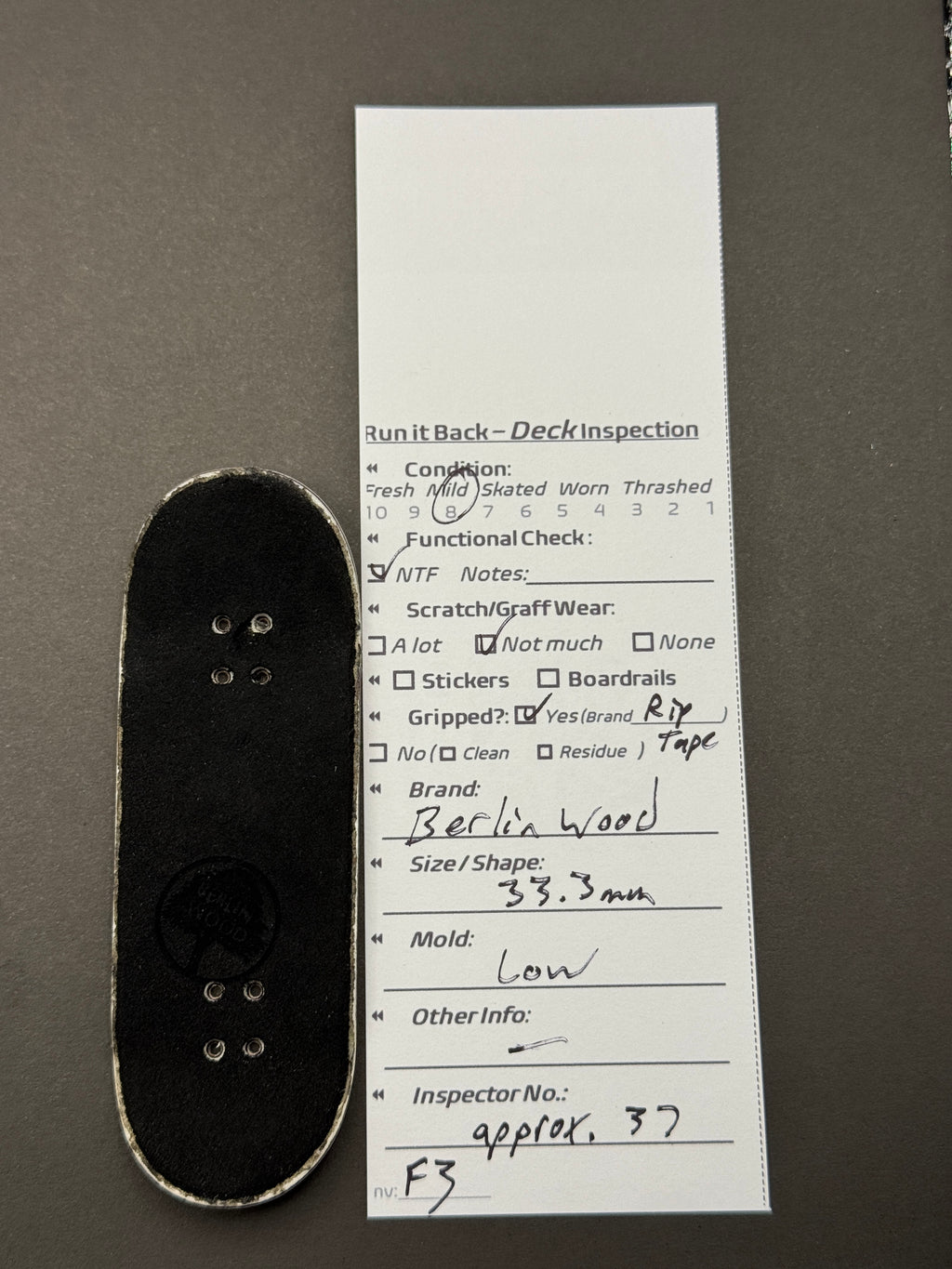 BerlinWood 33.3mm Low - Mild