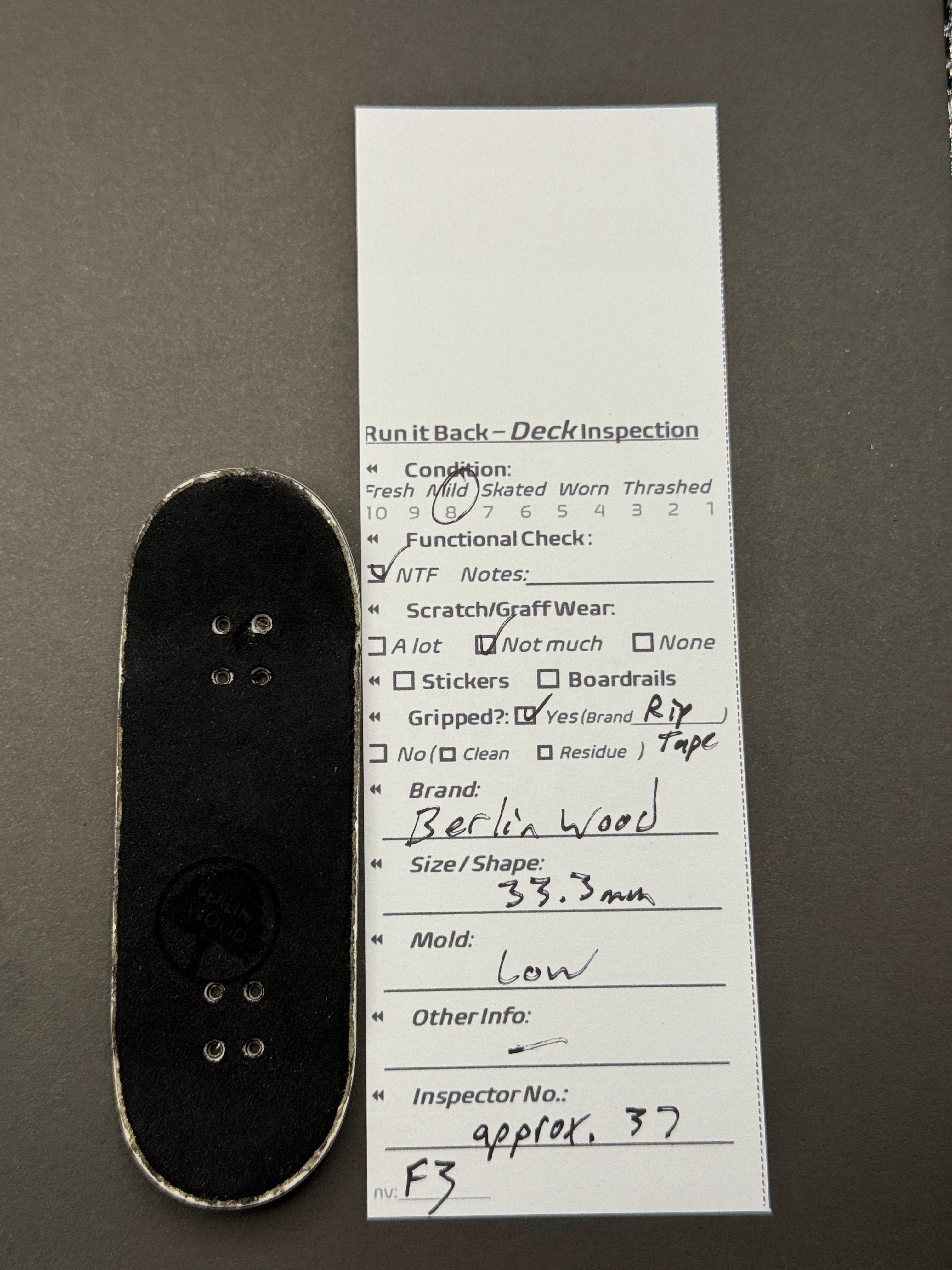 BerlinWood 33.3mm Low - Mild