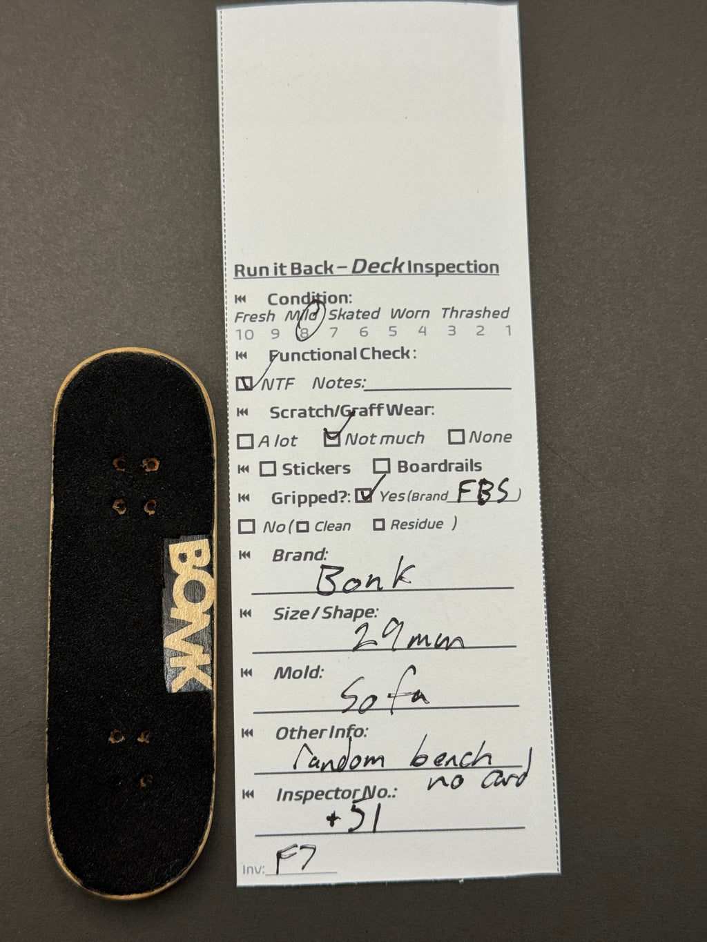 Bonk 29mm Sofa - Mild