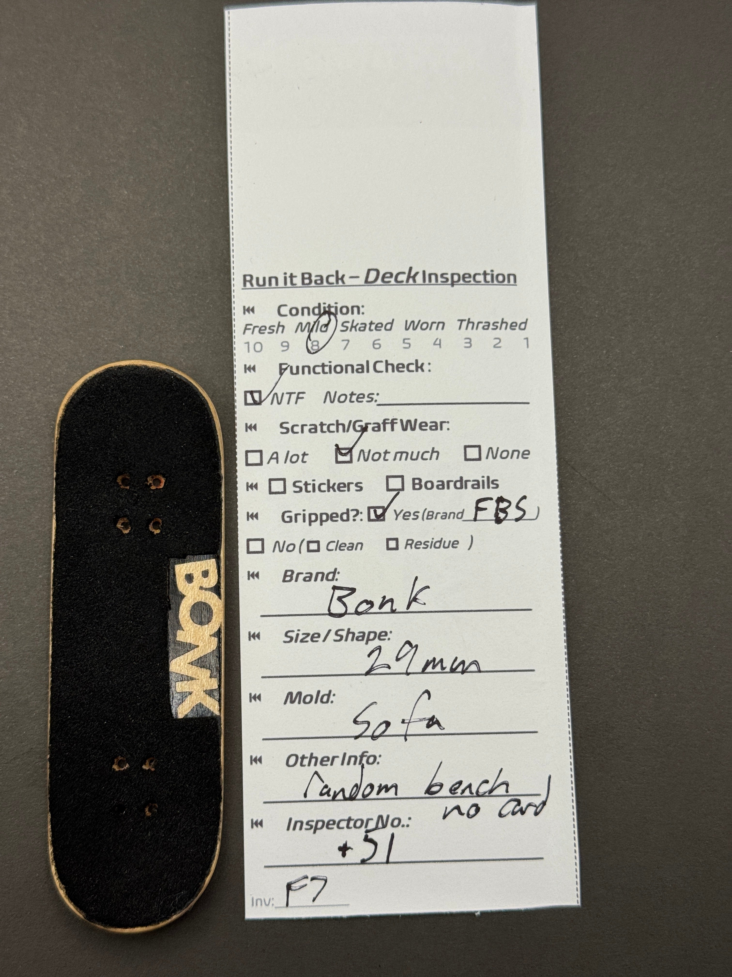 Bonk 29mm Sofa - Mild
