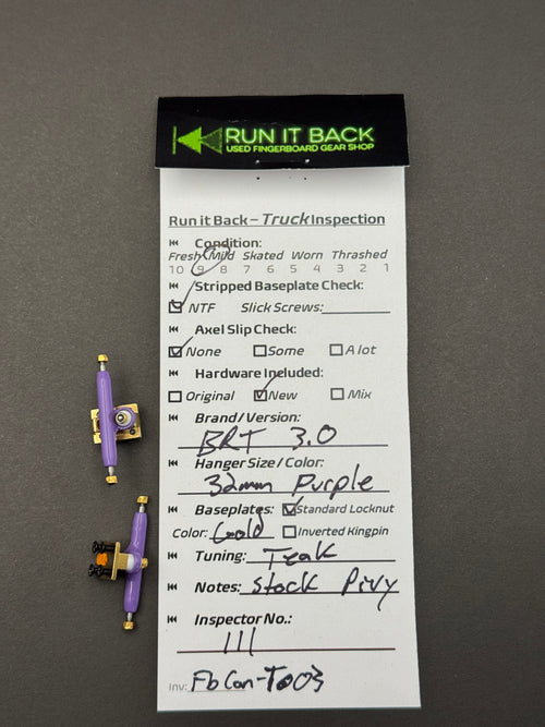 BRT 3.0 32mm Purple/Gold - Mild