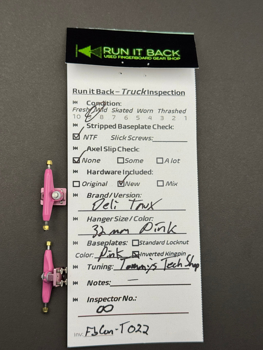 Deli Trux 32mm Pink - Mild