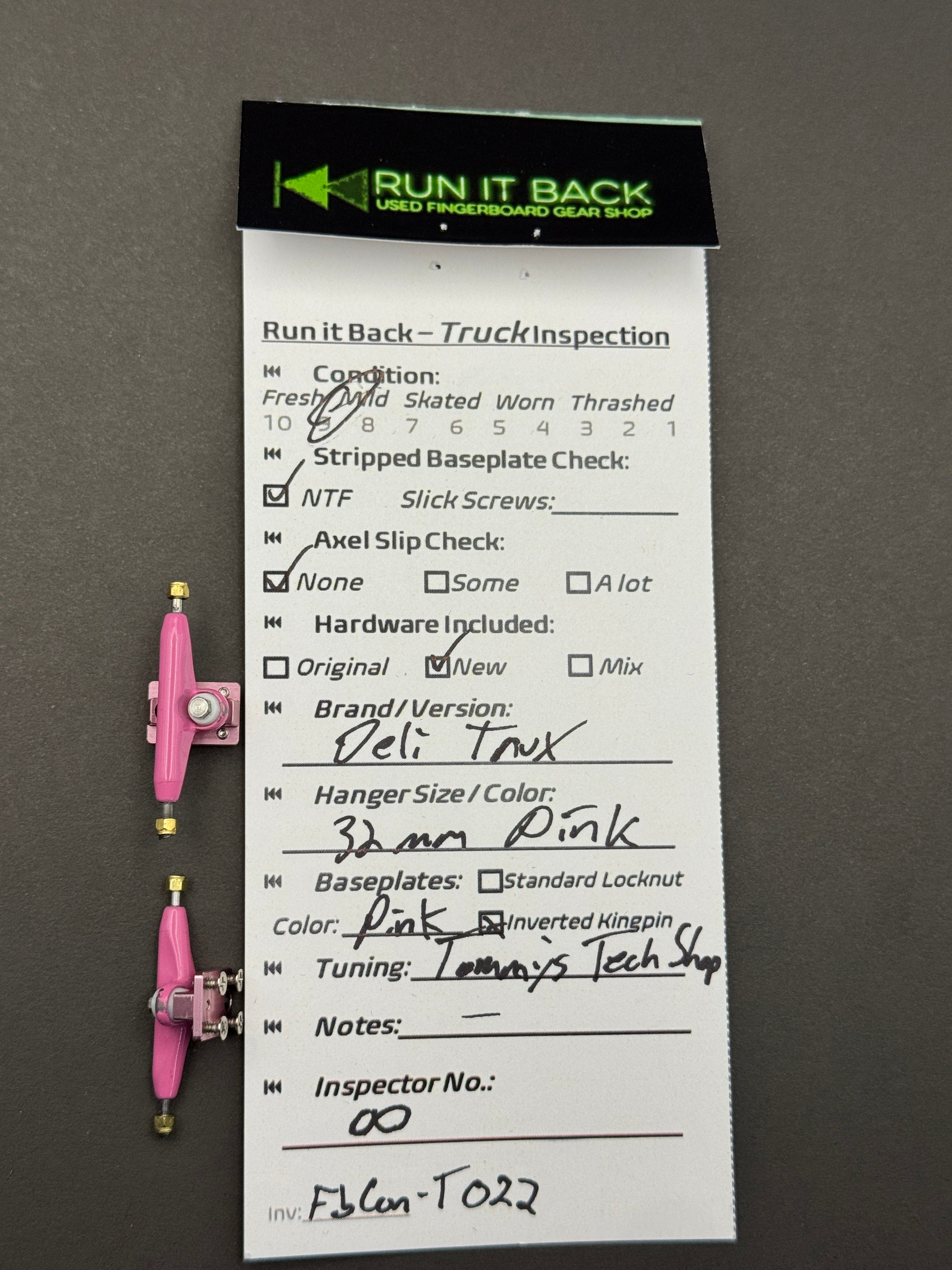 Deli Trux 32mm Pink - Mild