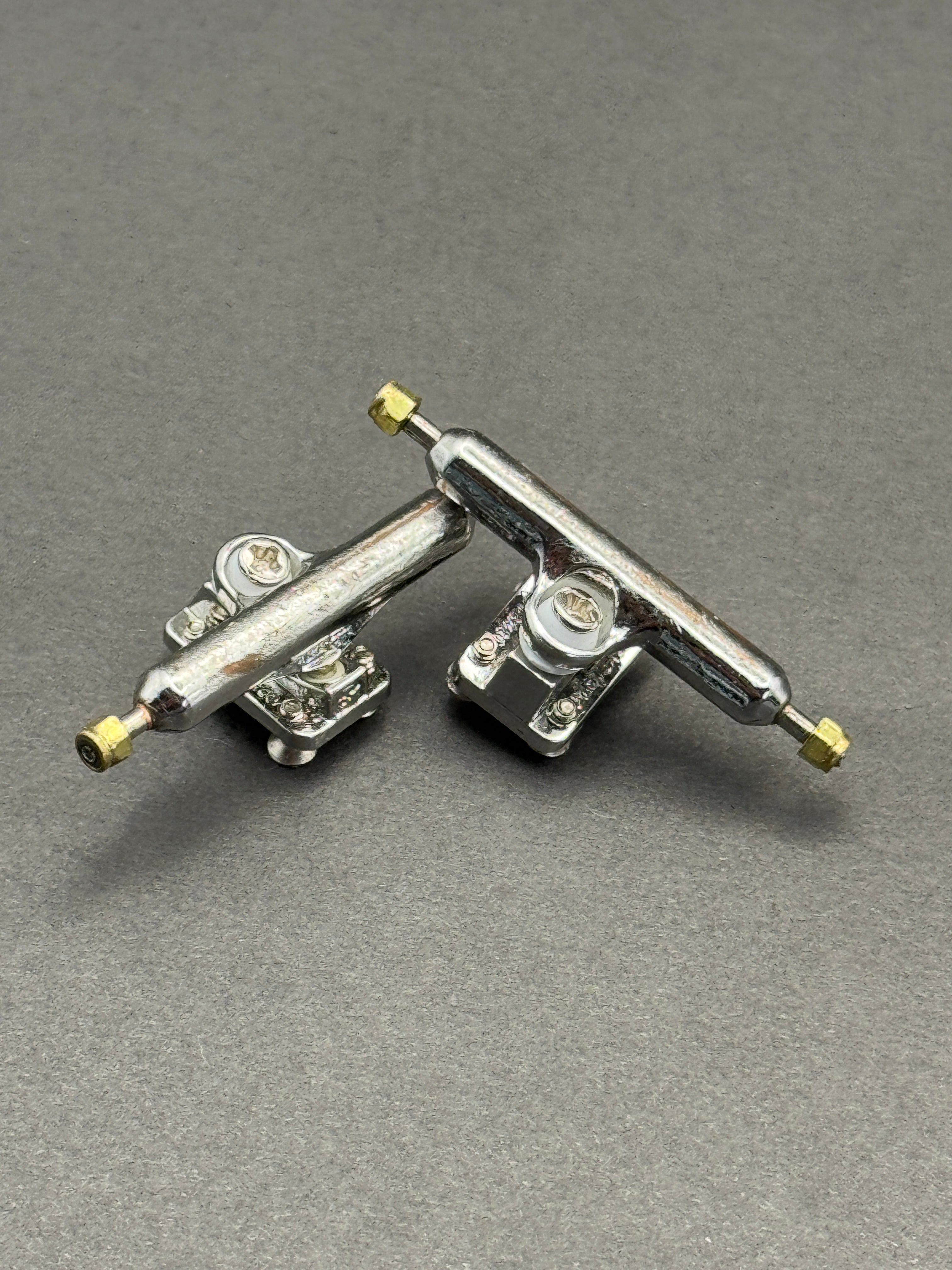 Blistered 34mm Chrome - Skated