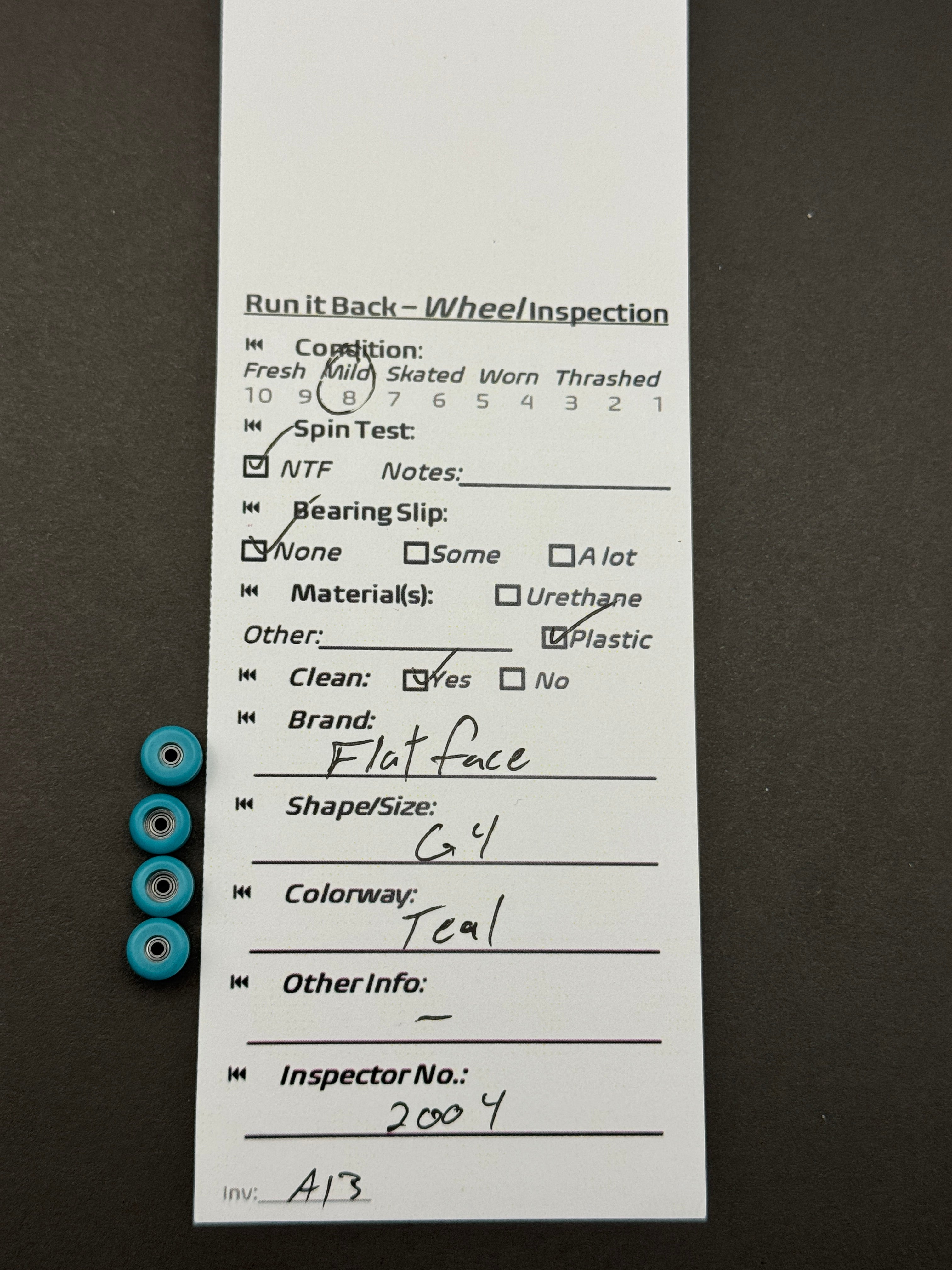 Flatface G4 Teal - Mild
