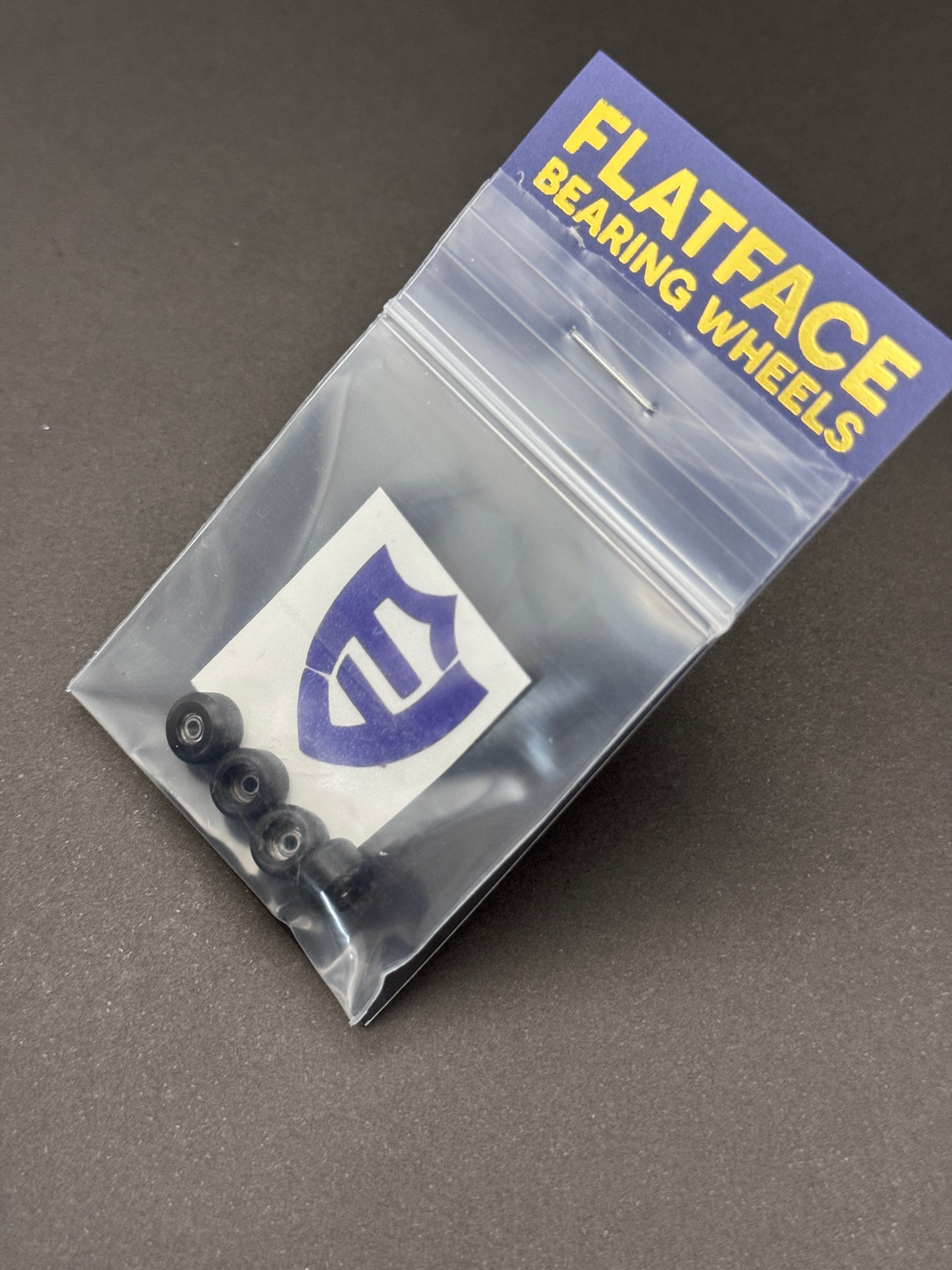 Flatface Bearing Wheels — G4 Black