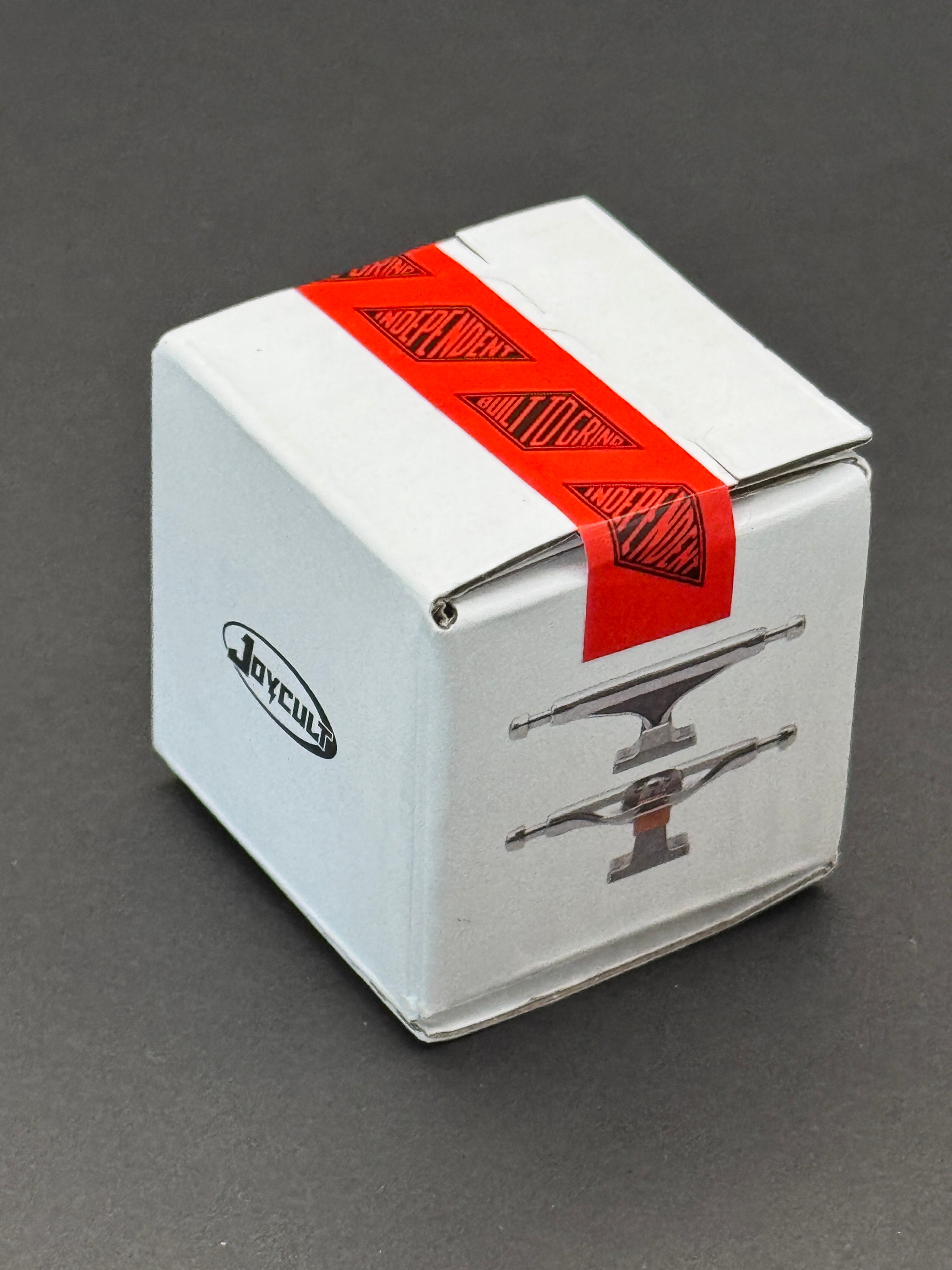 Joycult x Independent Fingerboard Trucks 34mm — Silver