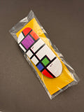 Red Wolf "Art" Fingerboard Deck — 34mm RSS Ditch Digger