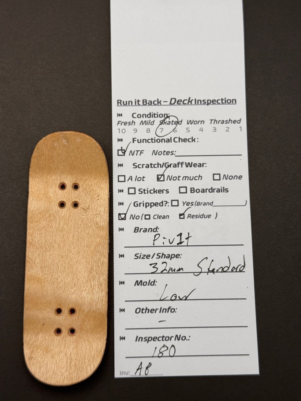 Pivlt 32mm Standard Low - Skated