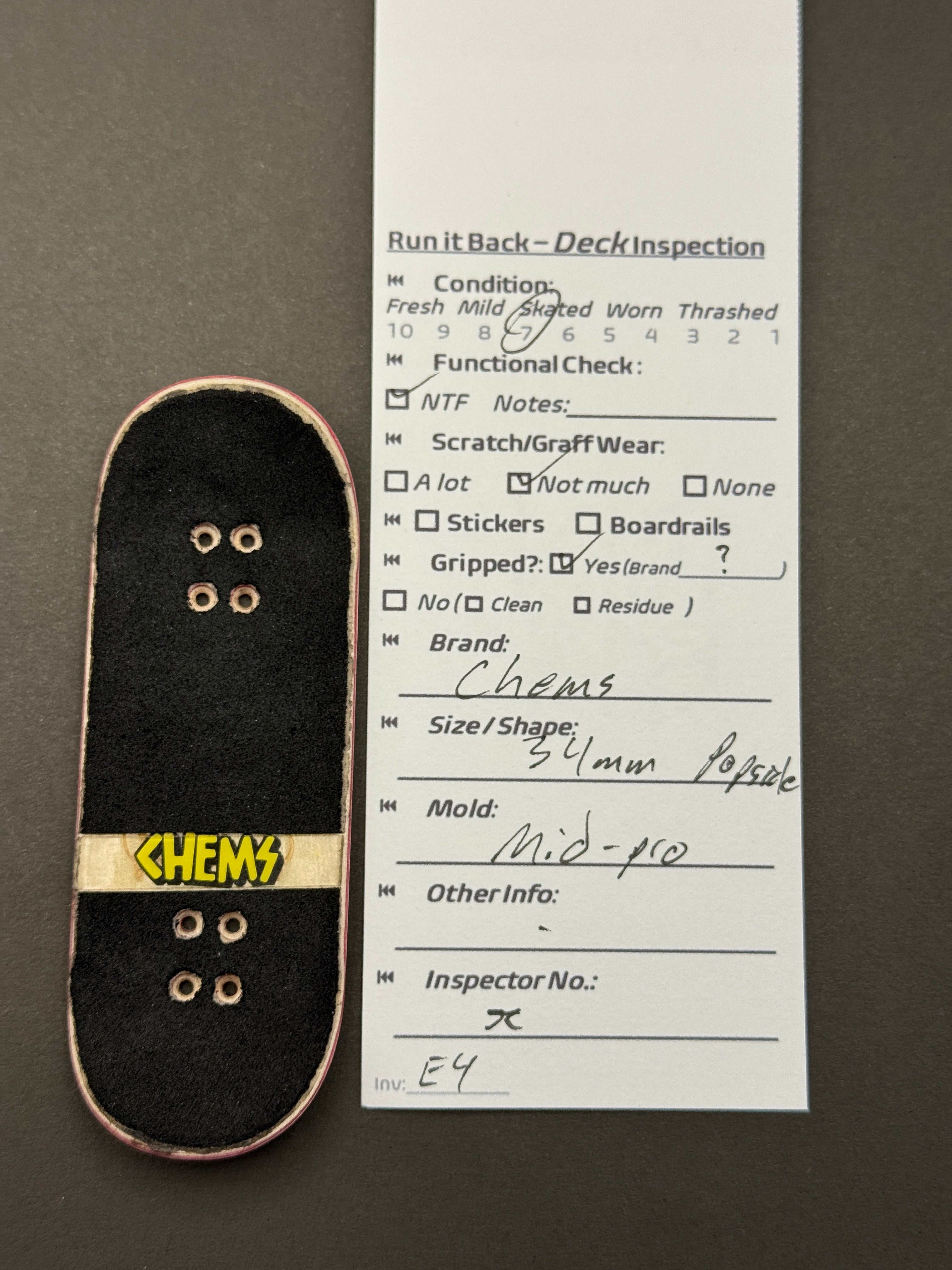 Chems 34mm Mid-Pro - Skated
