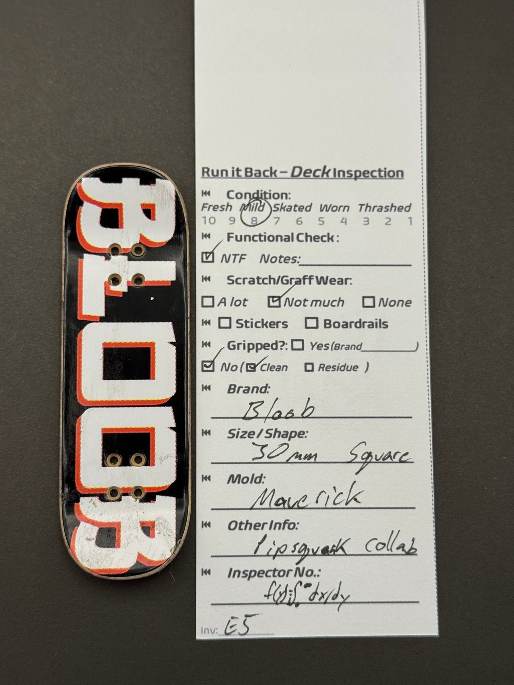 Bloob x Pipsqueak 30mm Square Maverick - Mild