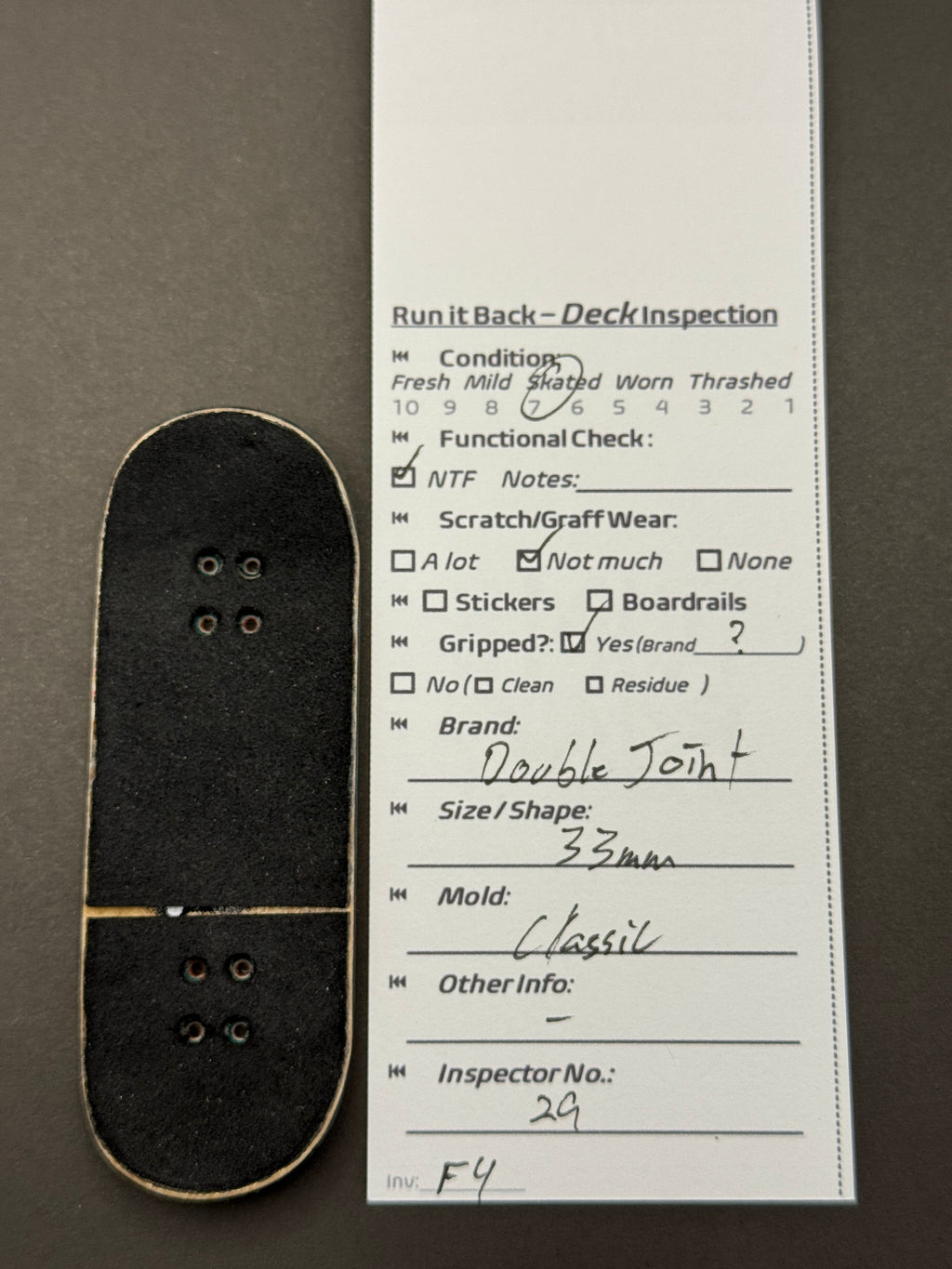 Double Joint 33mm Classic - Skated