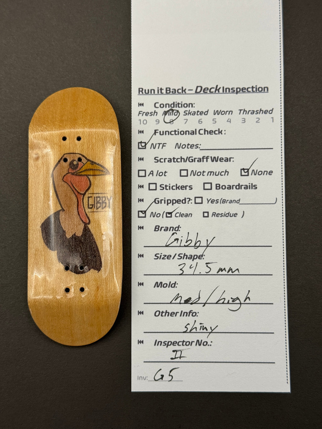 Gibby 34.5mm Med/High - Mild