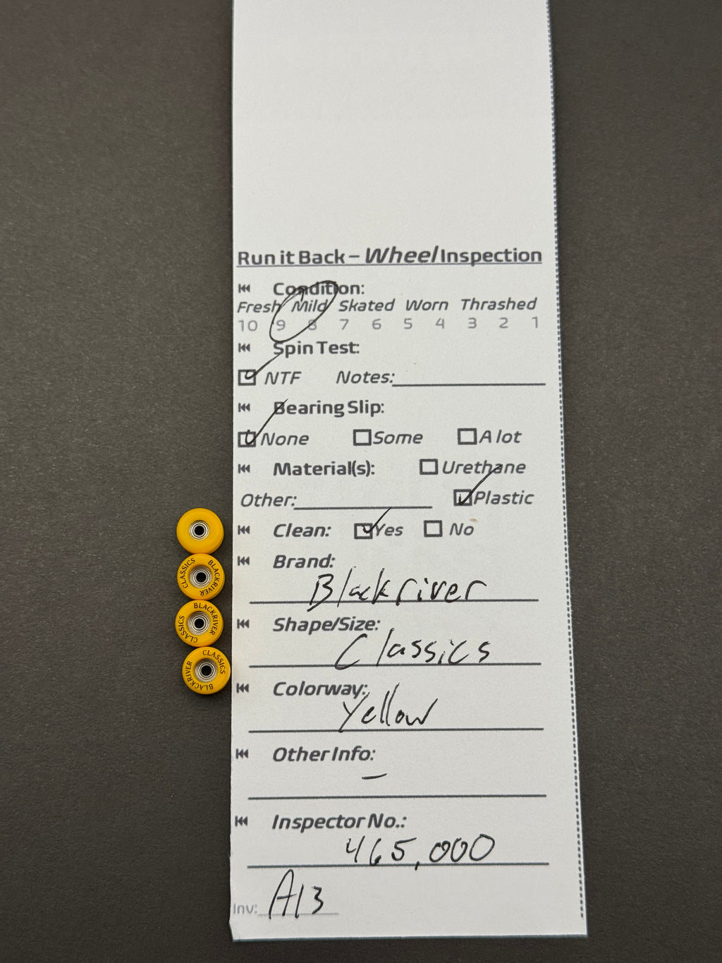 Blackriver Classics Yellow - Mild
