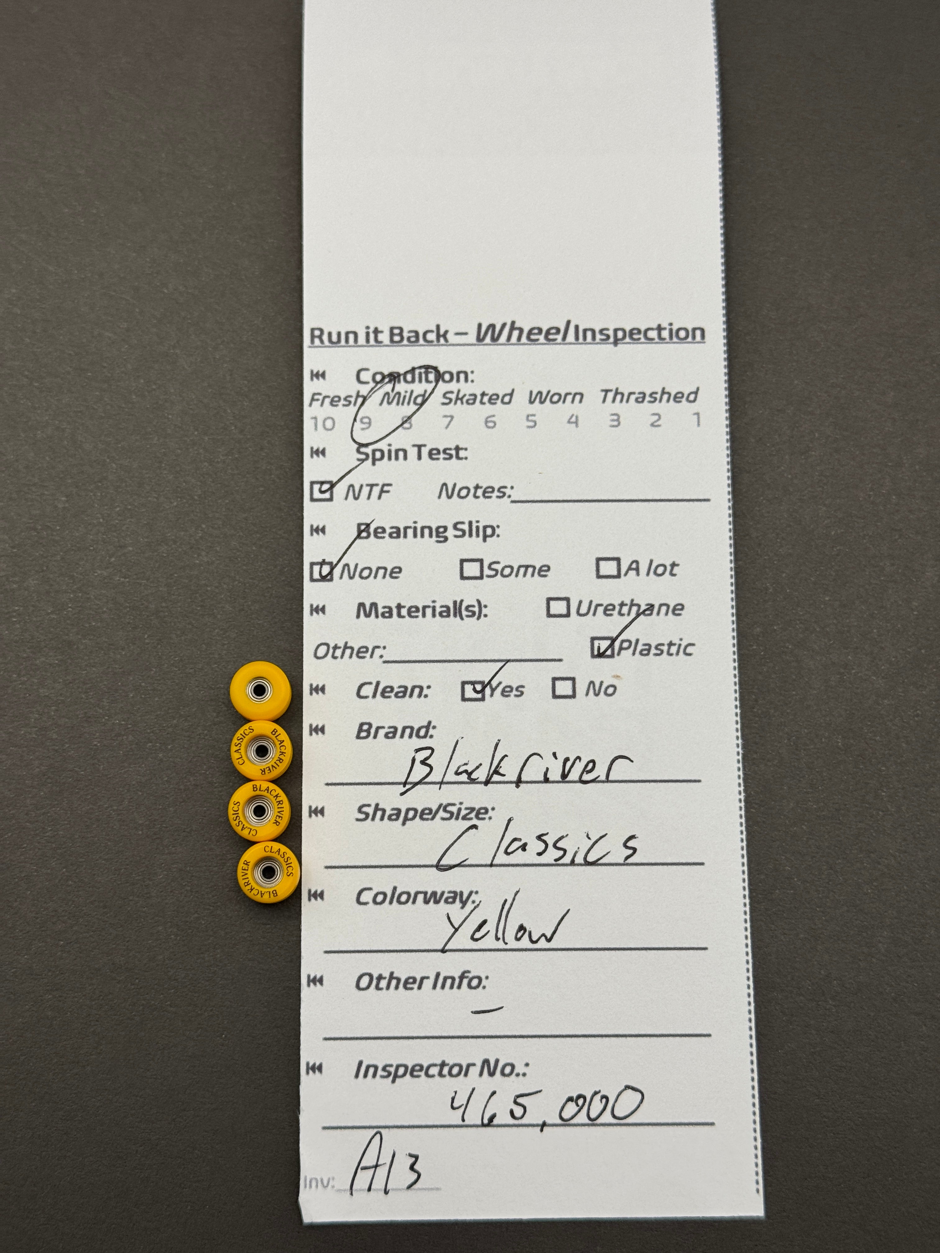 Blackriver Classics Yellow - Mild