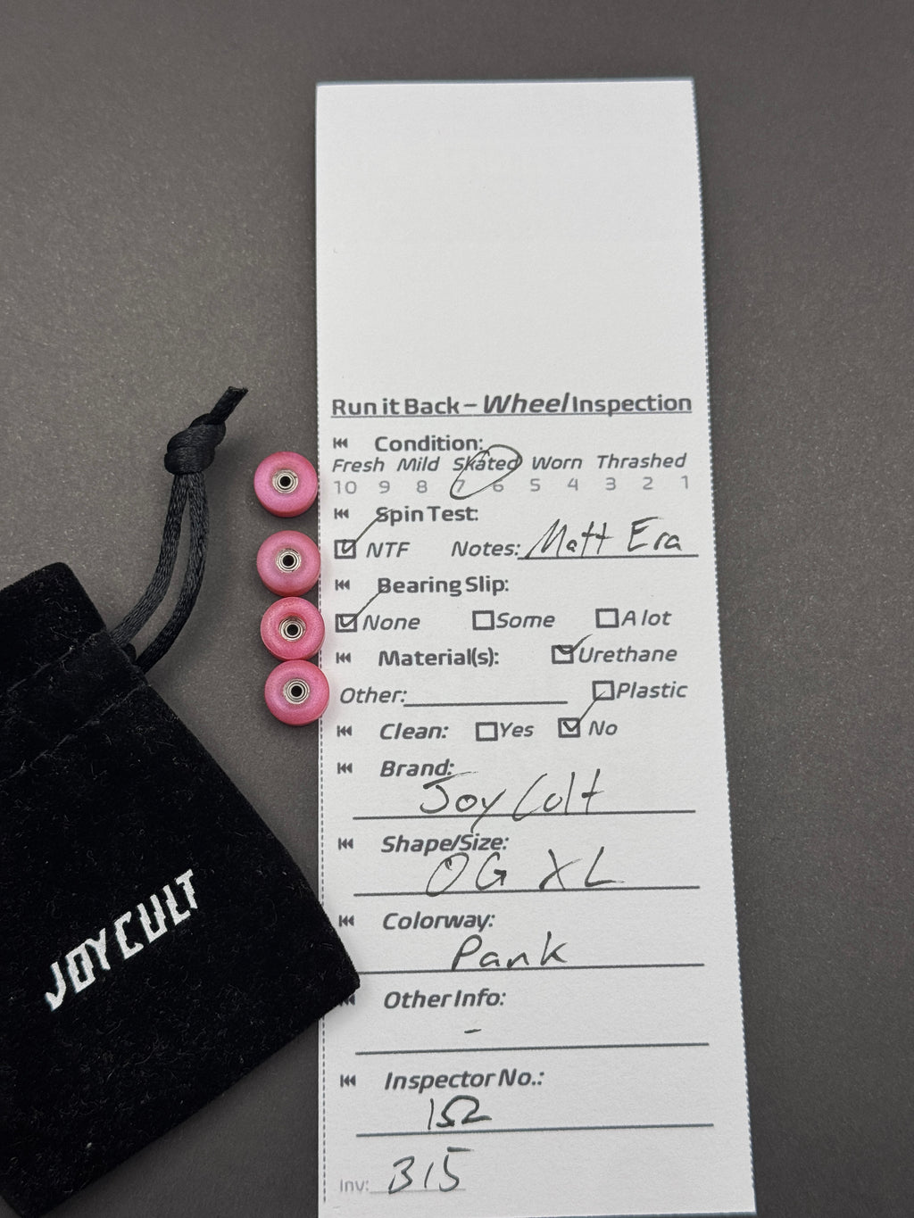 Joycult OG XL Pank (With OG Bag) - Skated