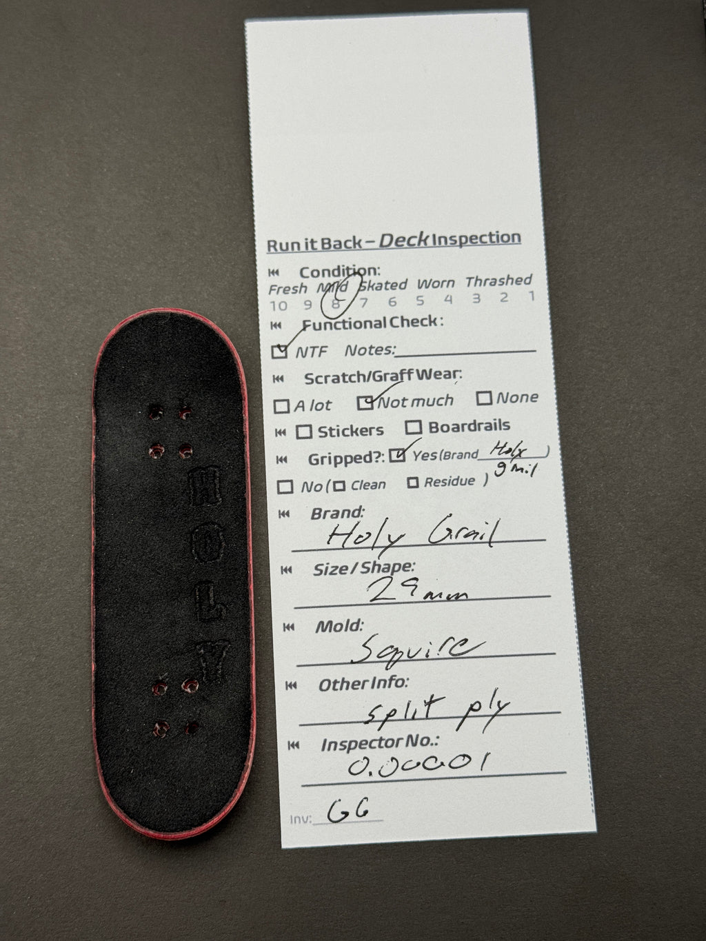 Holy Grail 29mm Squire (Split Ply) – Mild/Skated