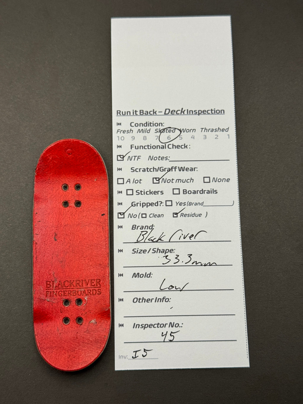 Blackriver 33.3mm Low – Skated
