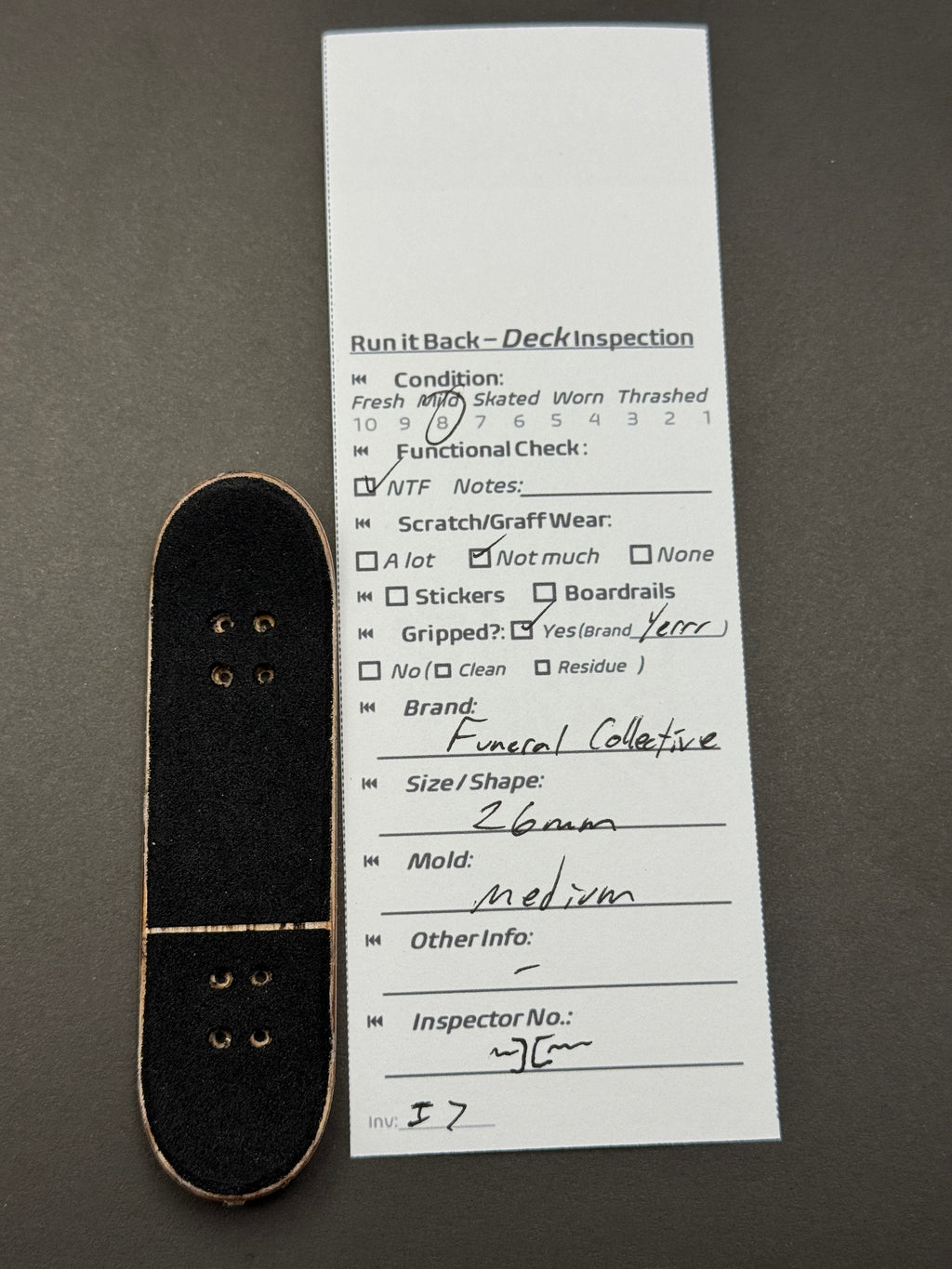 Funeral Collective 26mm Medium – Mild/Skated